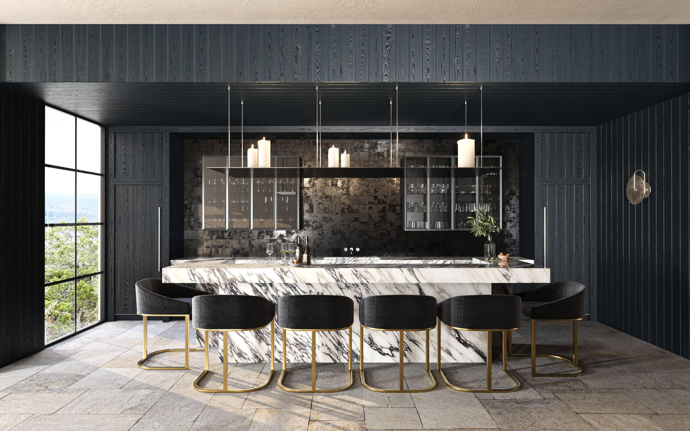 Burt interior kitchen Applet3D