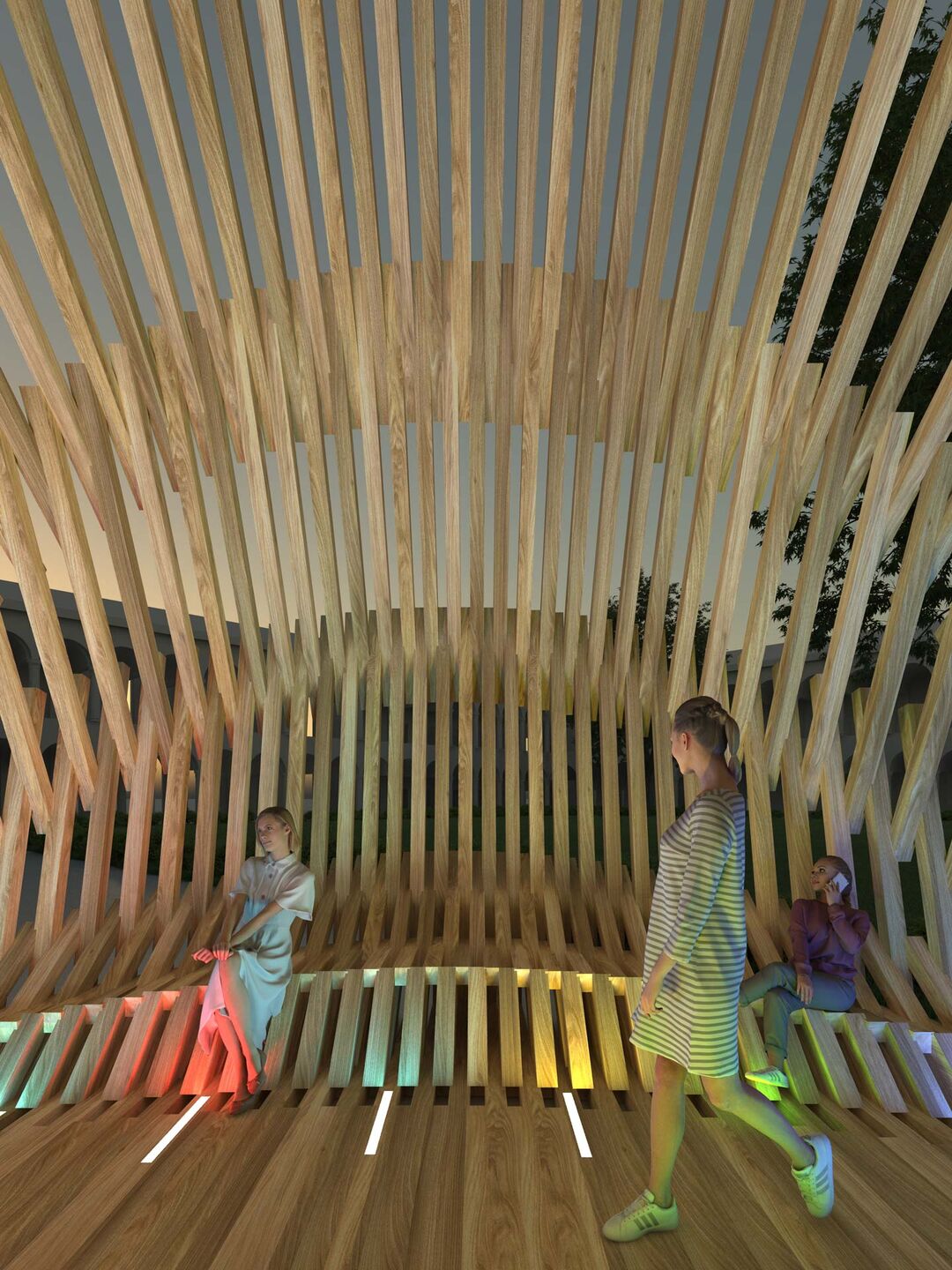 Echinoidea_GG-loop_Rubner Haus_Artemide_Interni-Fuorisalone