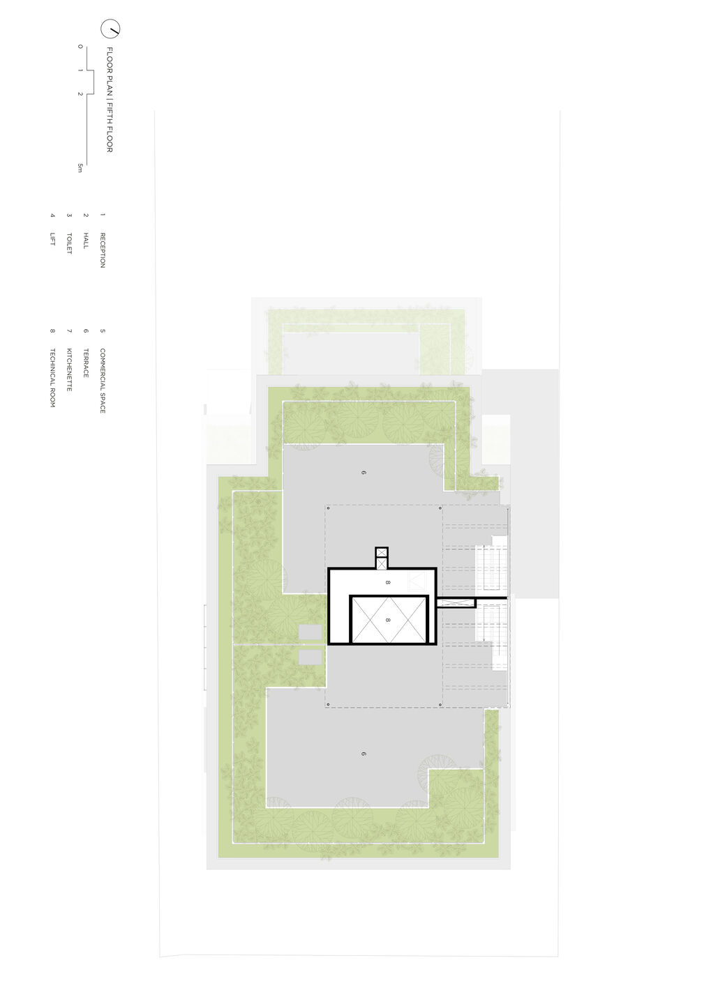 Fifth Floor Plan