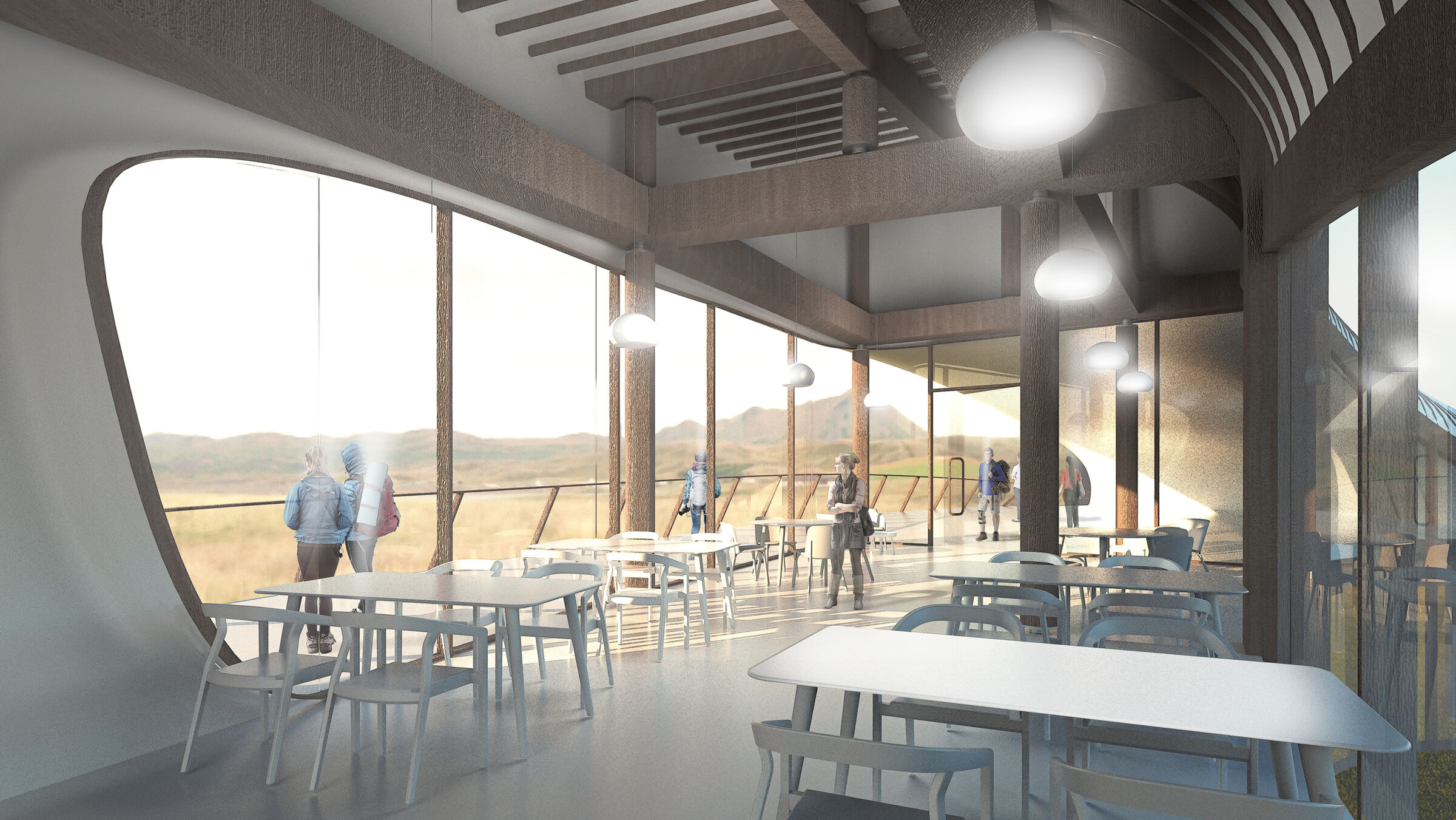 Interior of Community Club Cafe