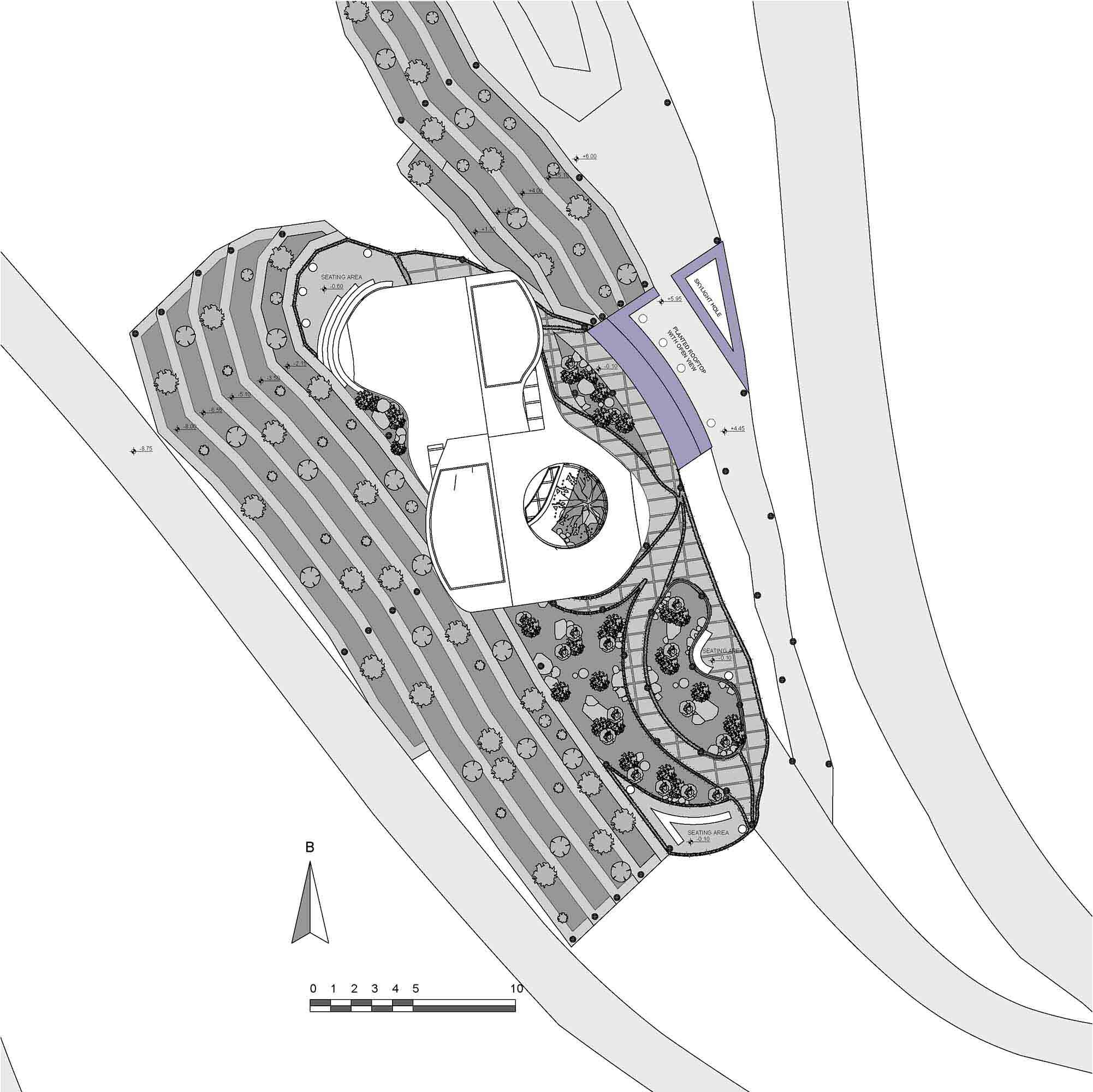 Yoga and Tea House Complex Plan