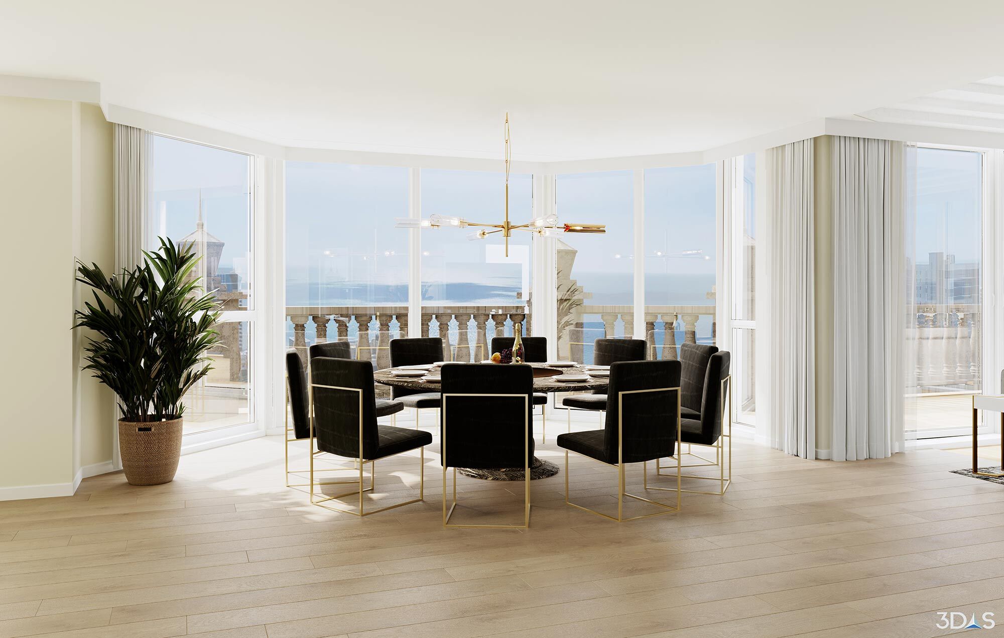 3D Dining Room
