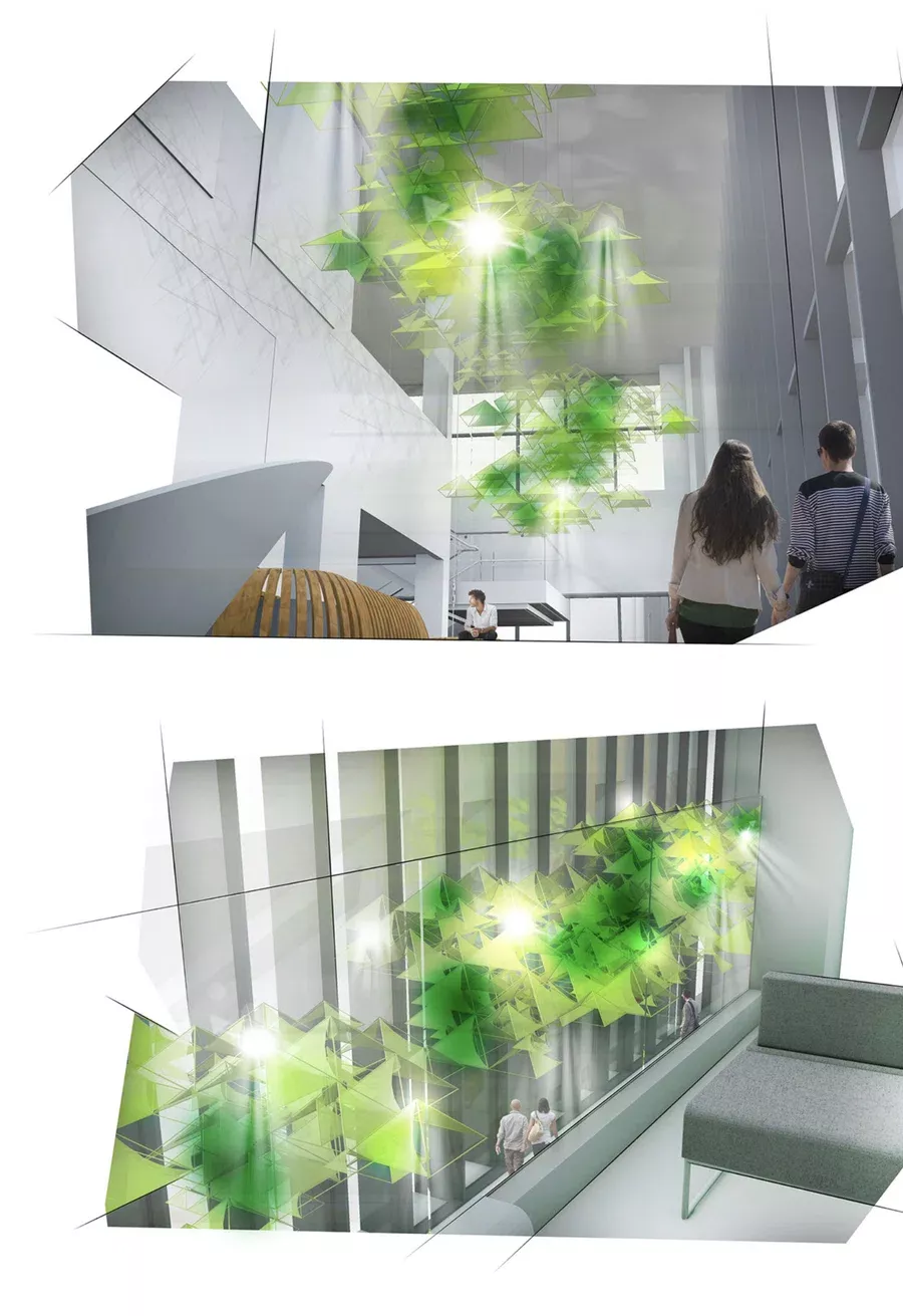 Artist renderings of the project.