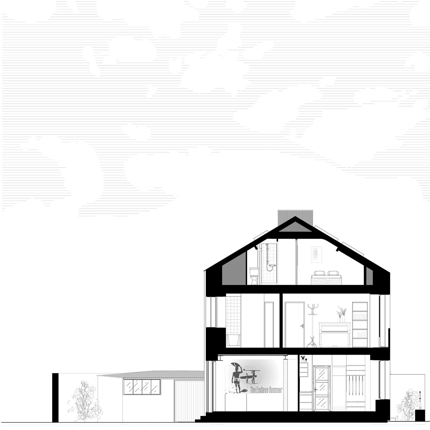 Cut section A