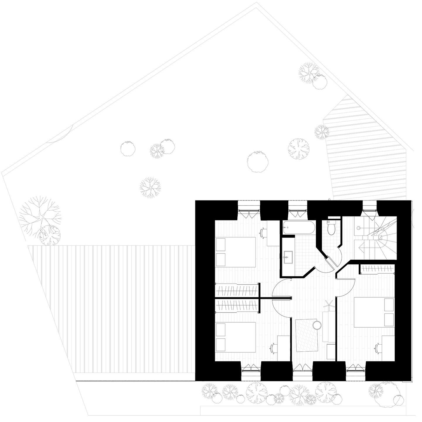 Second floor plan