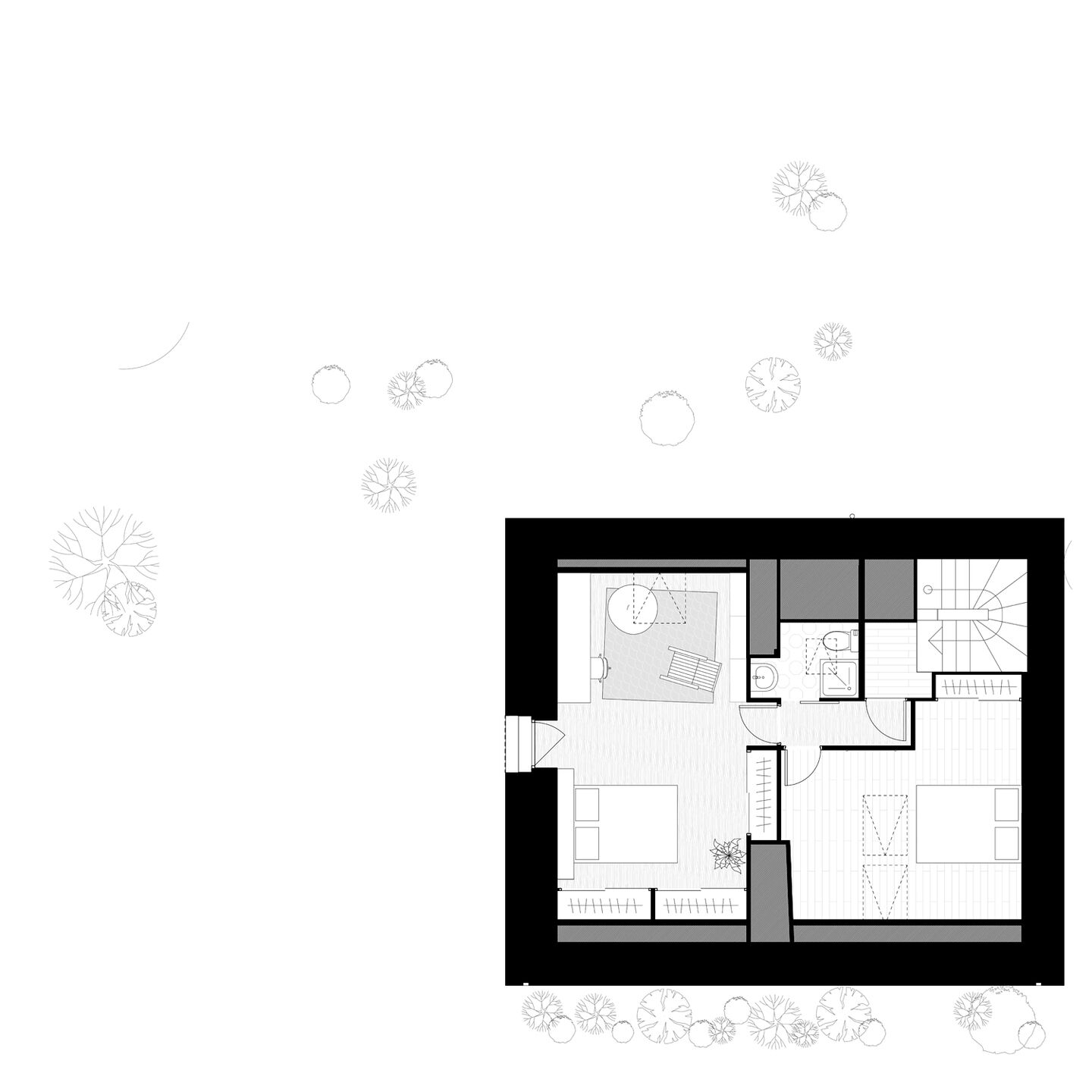 Third floor plan