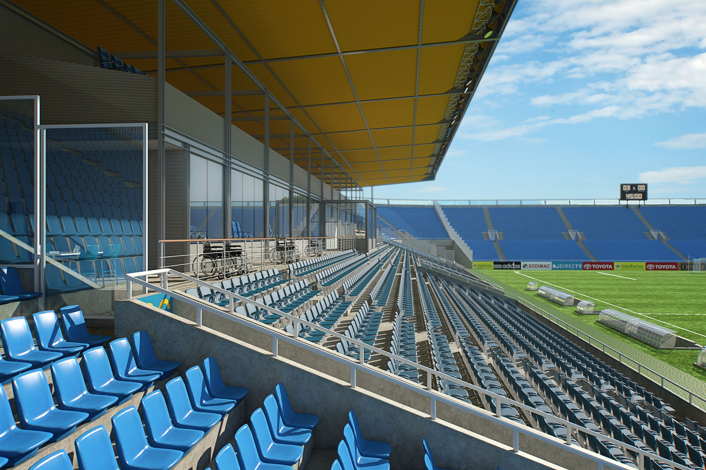 Main tribune
