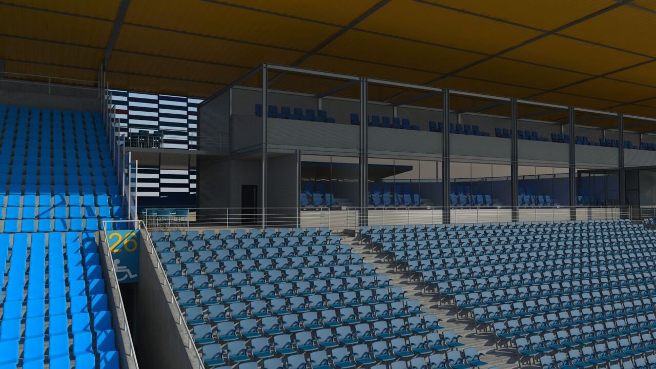 Main tribune