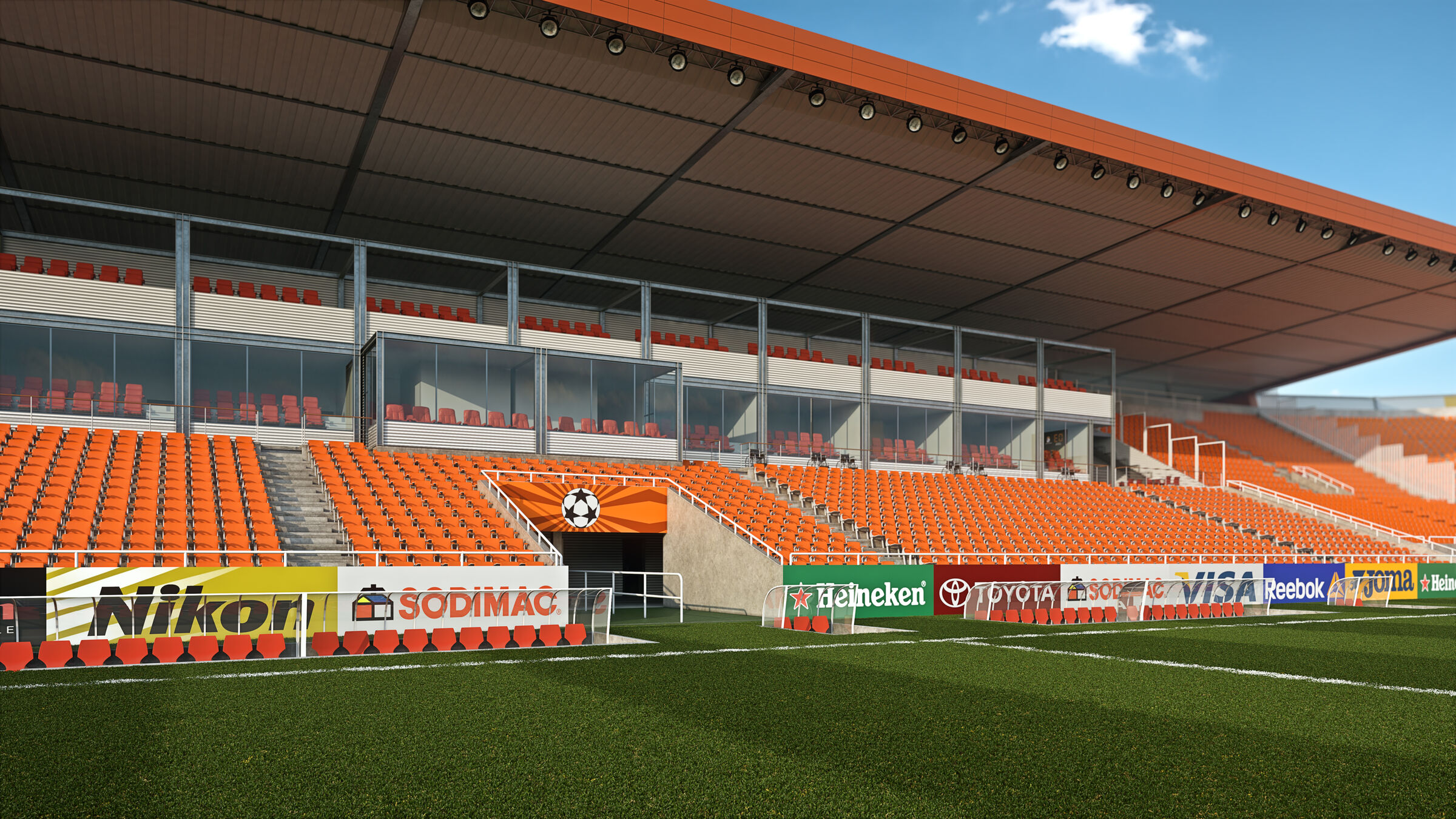 Main tribune