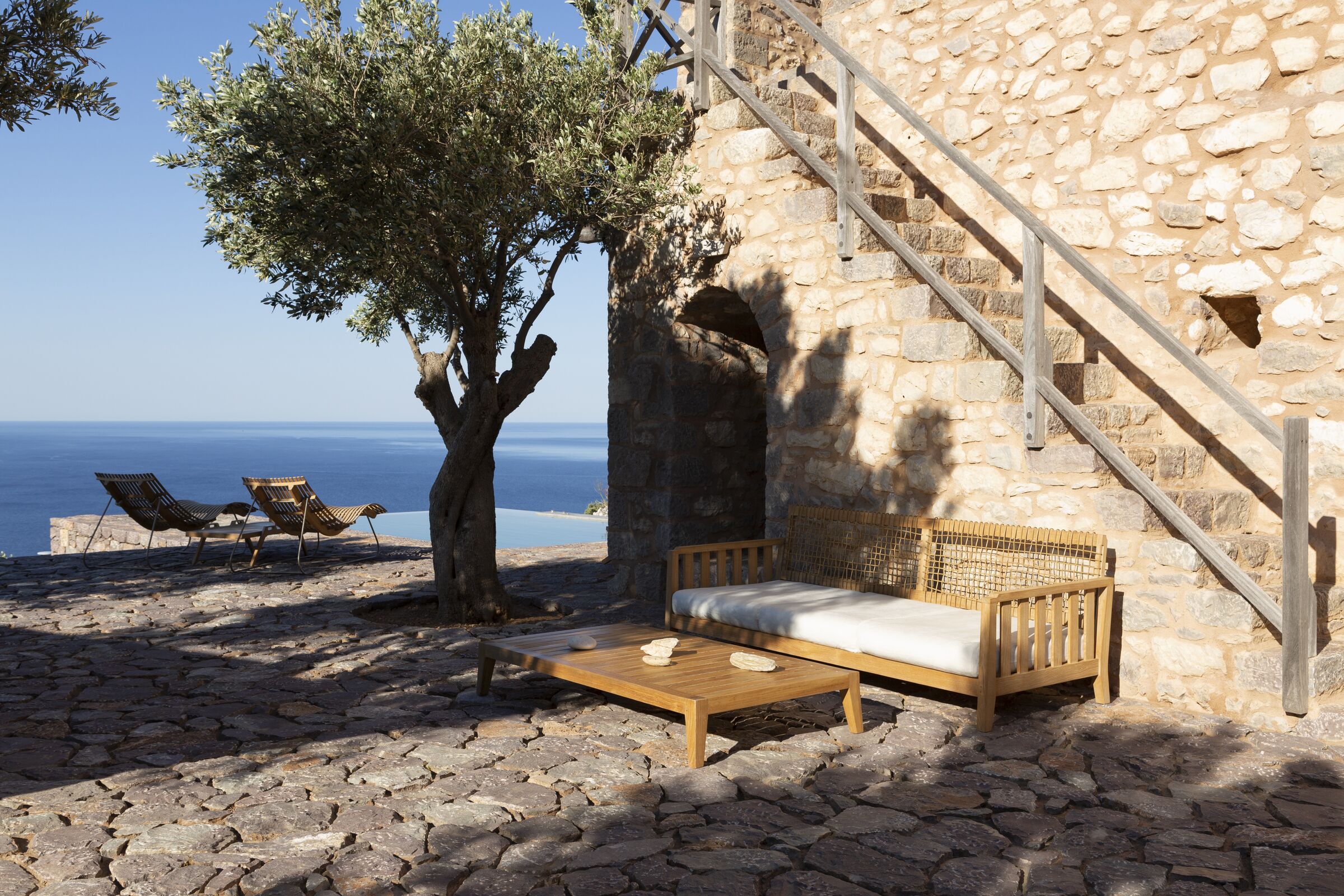 Synthesis sofa - Tainaron Blue