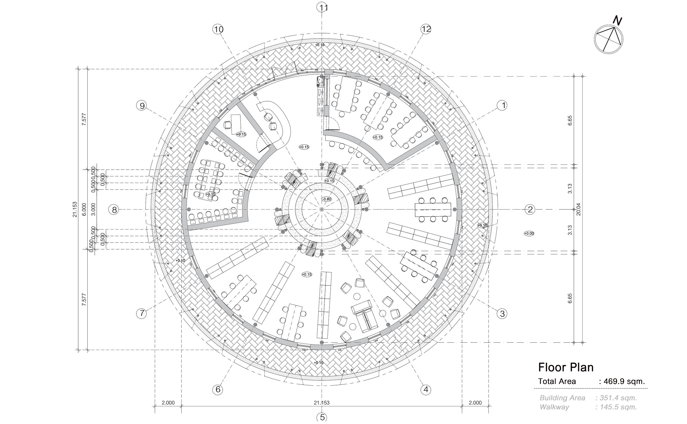 Floor Plan Secondary School Library