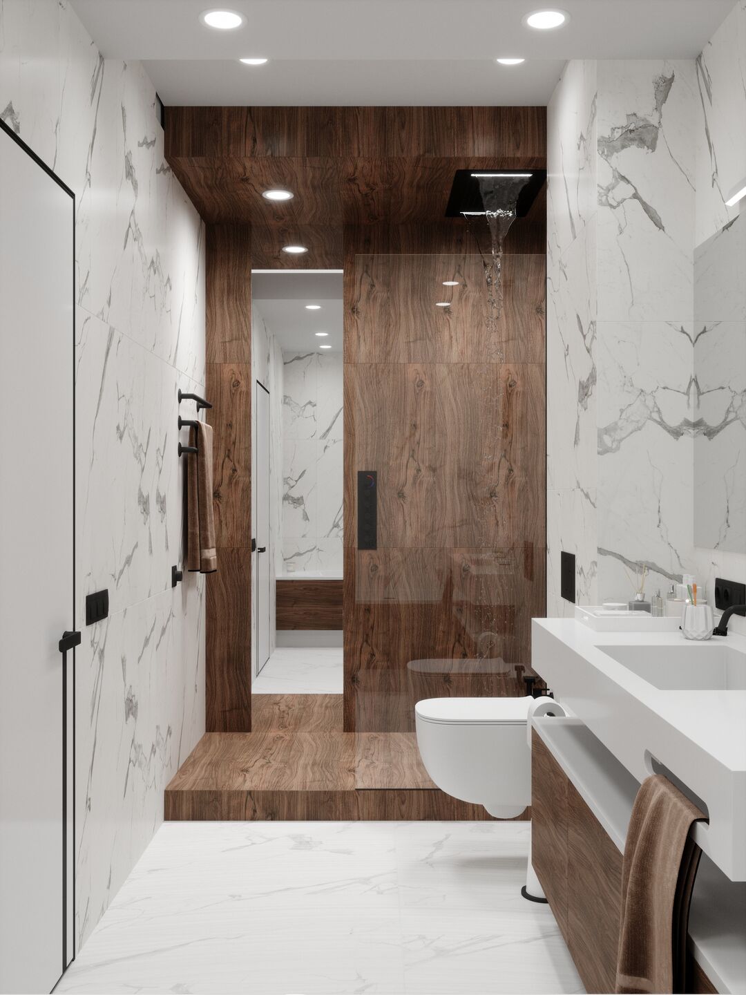 Master bathroom