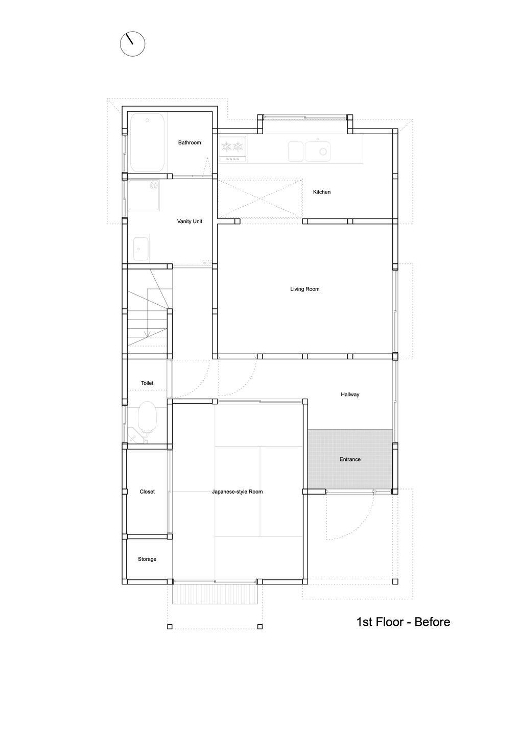 1st Floor - Before