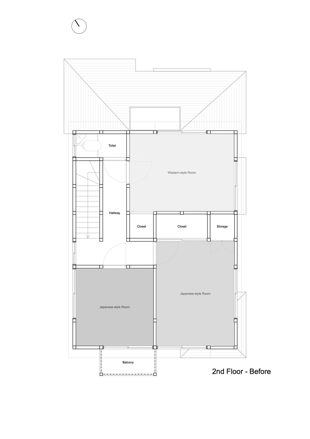2nd Floor - Before