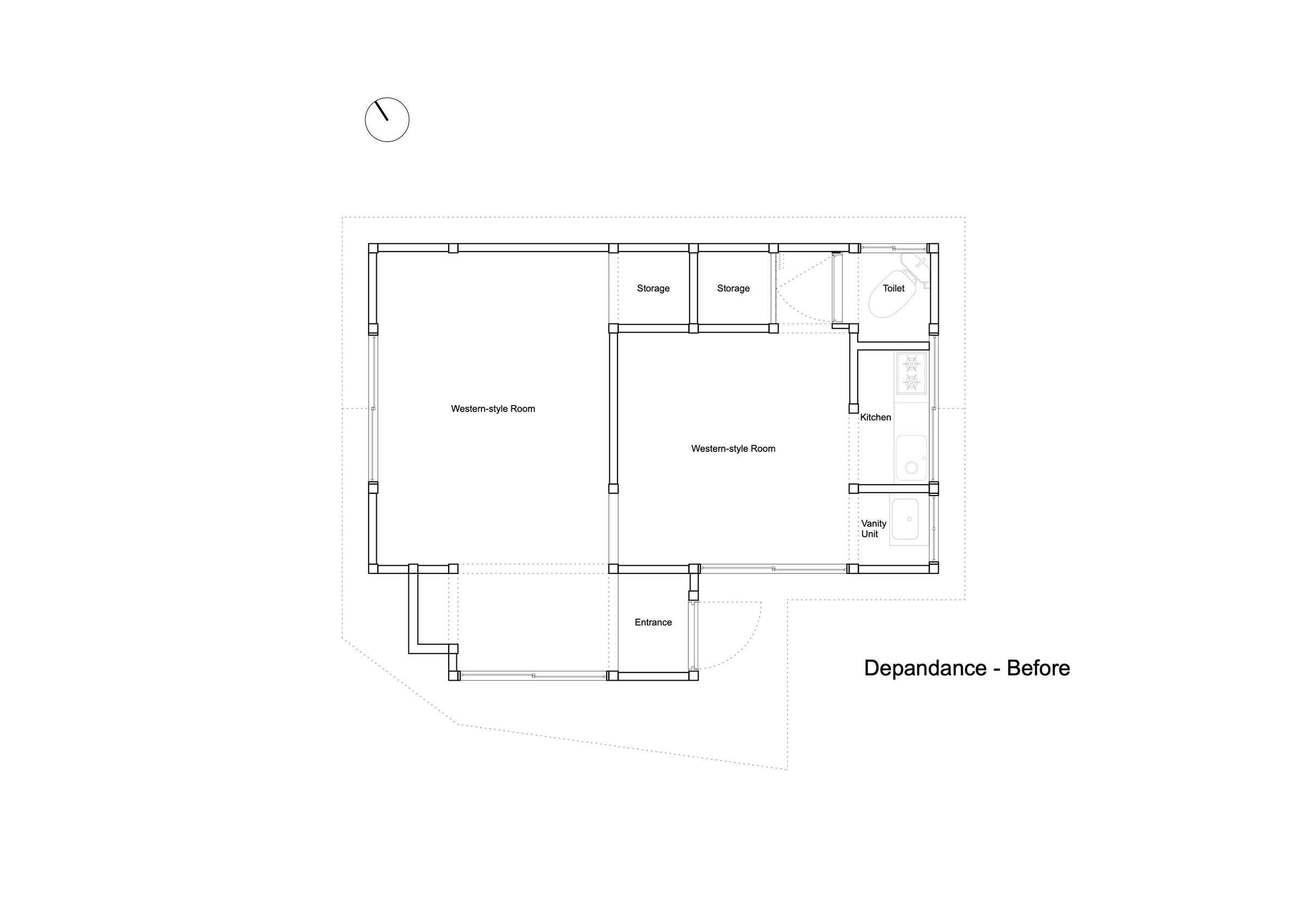 Detached Building - Before
