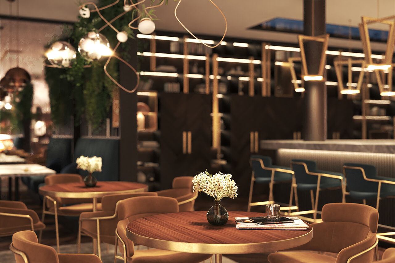 Restaurant at the hotel
