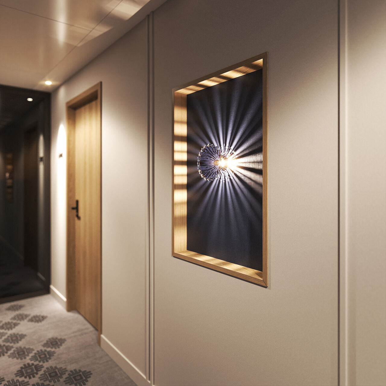 Hallway wall decor