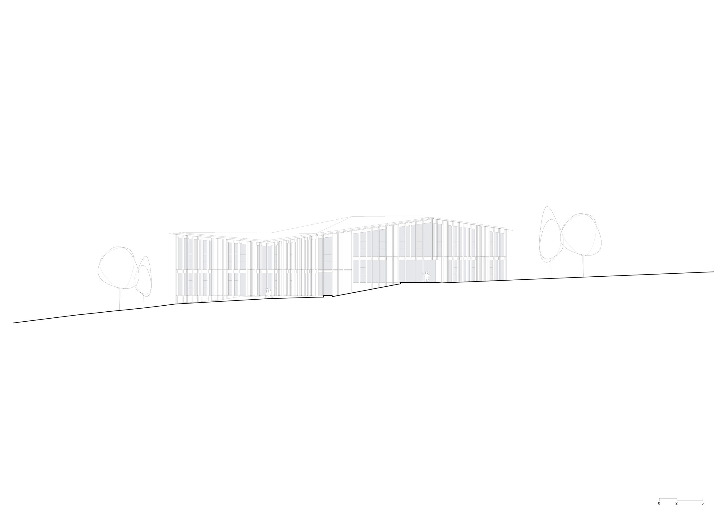 South elevation