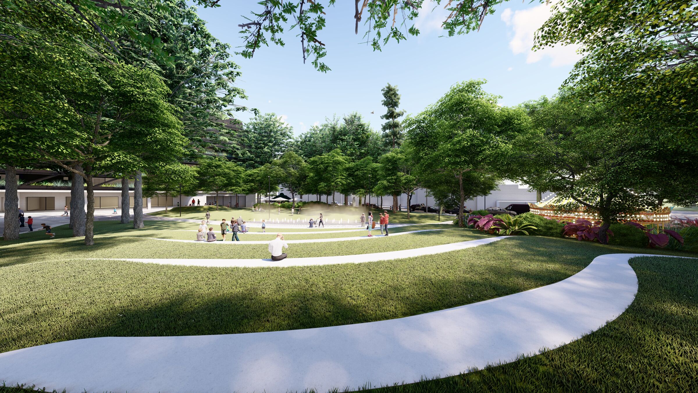 Landscaped Amphitheatre