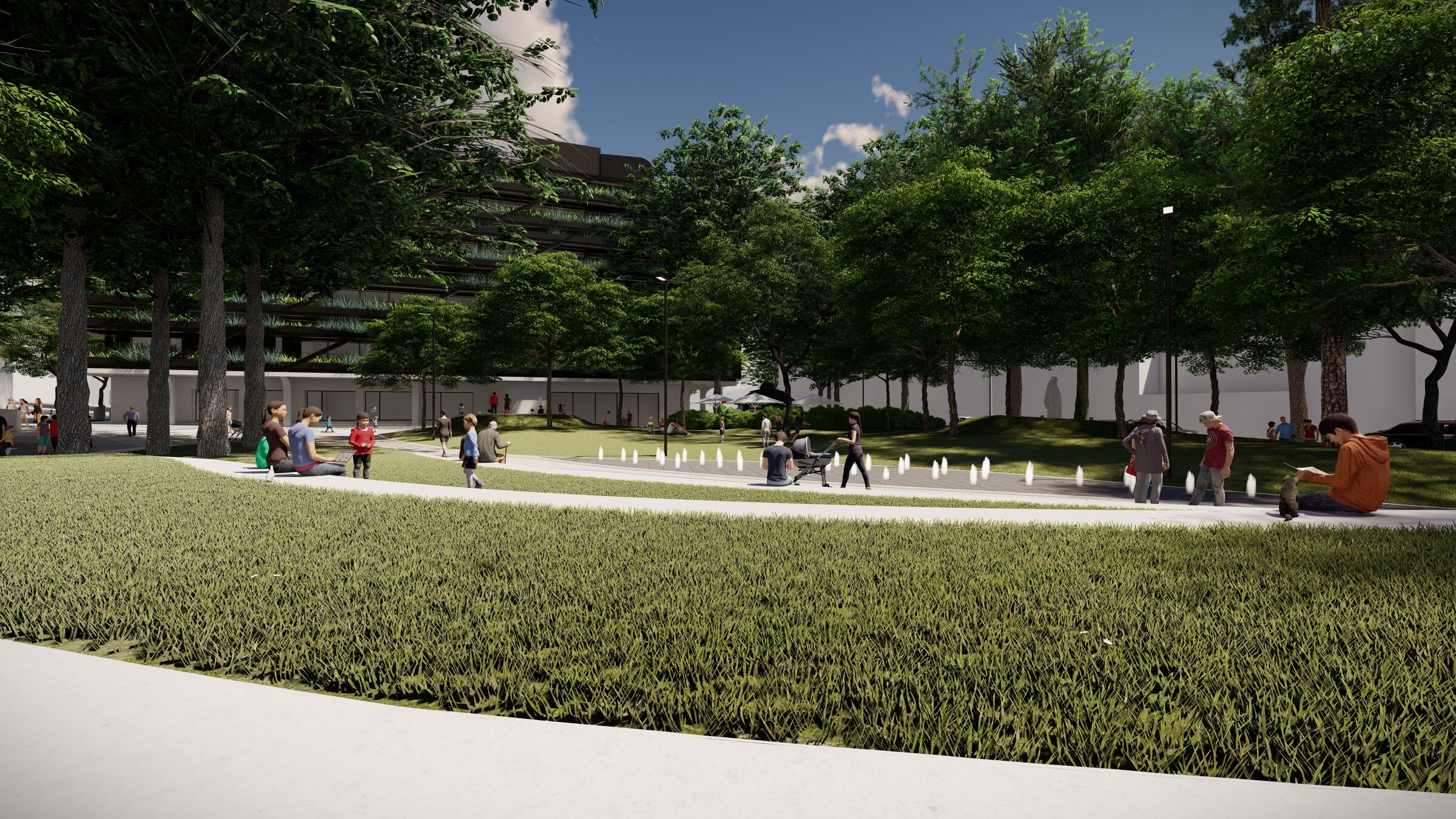 Landscaped Amphitheatre