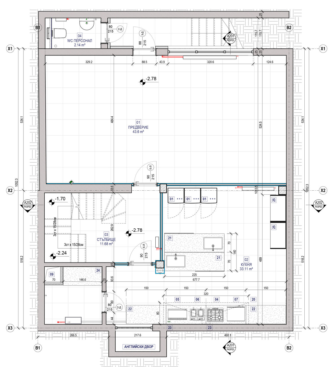 UNDERGROUND FLOOR PLAN