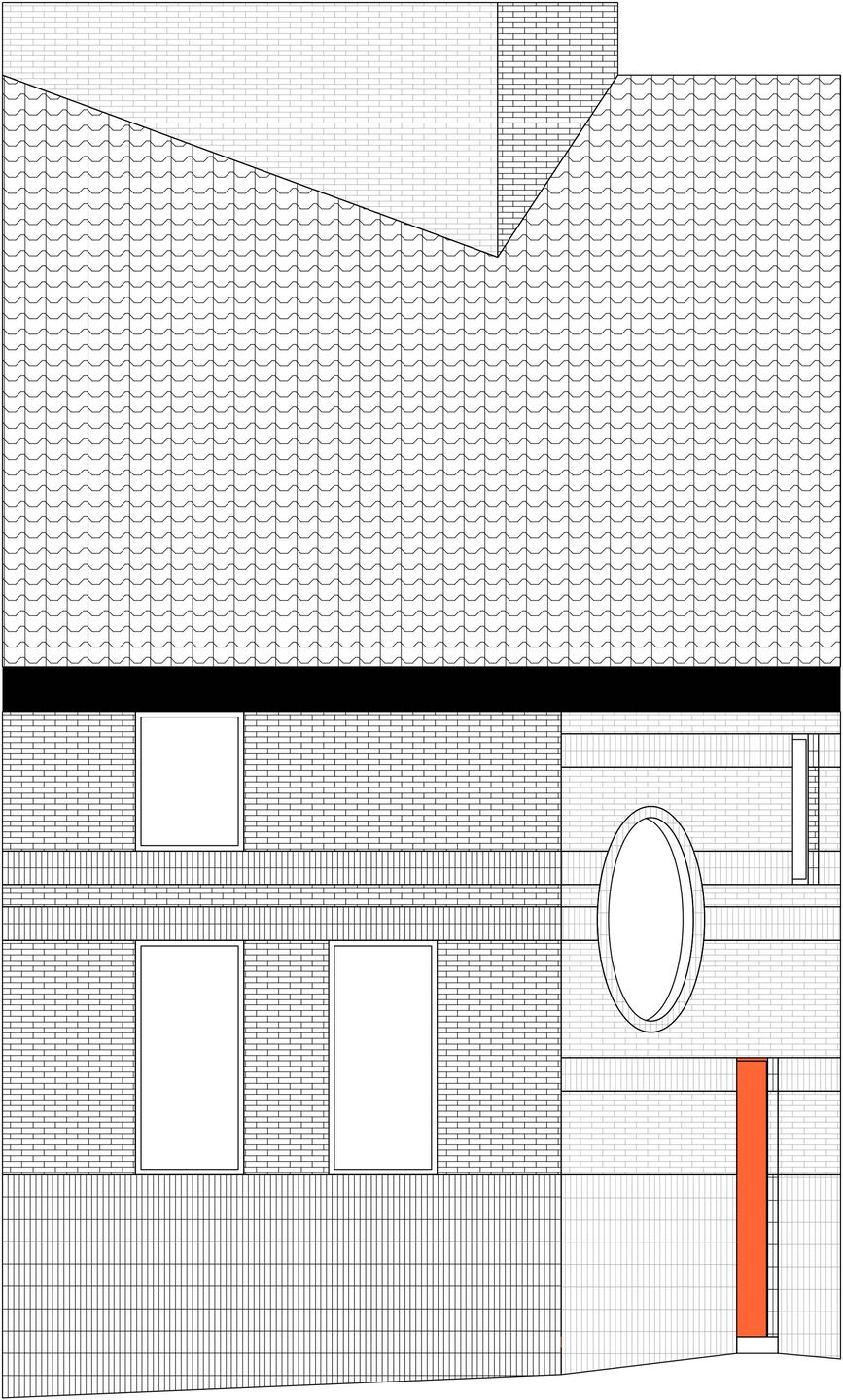 Leaving conventions behind - Front Elevation
