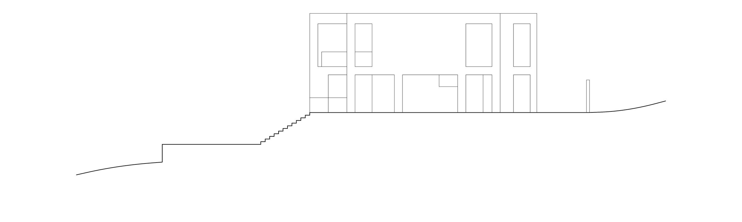 West elevation