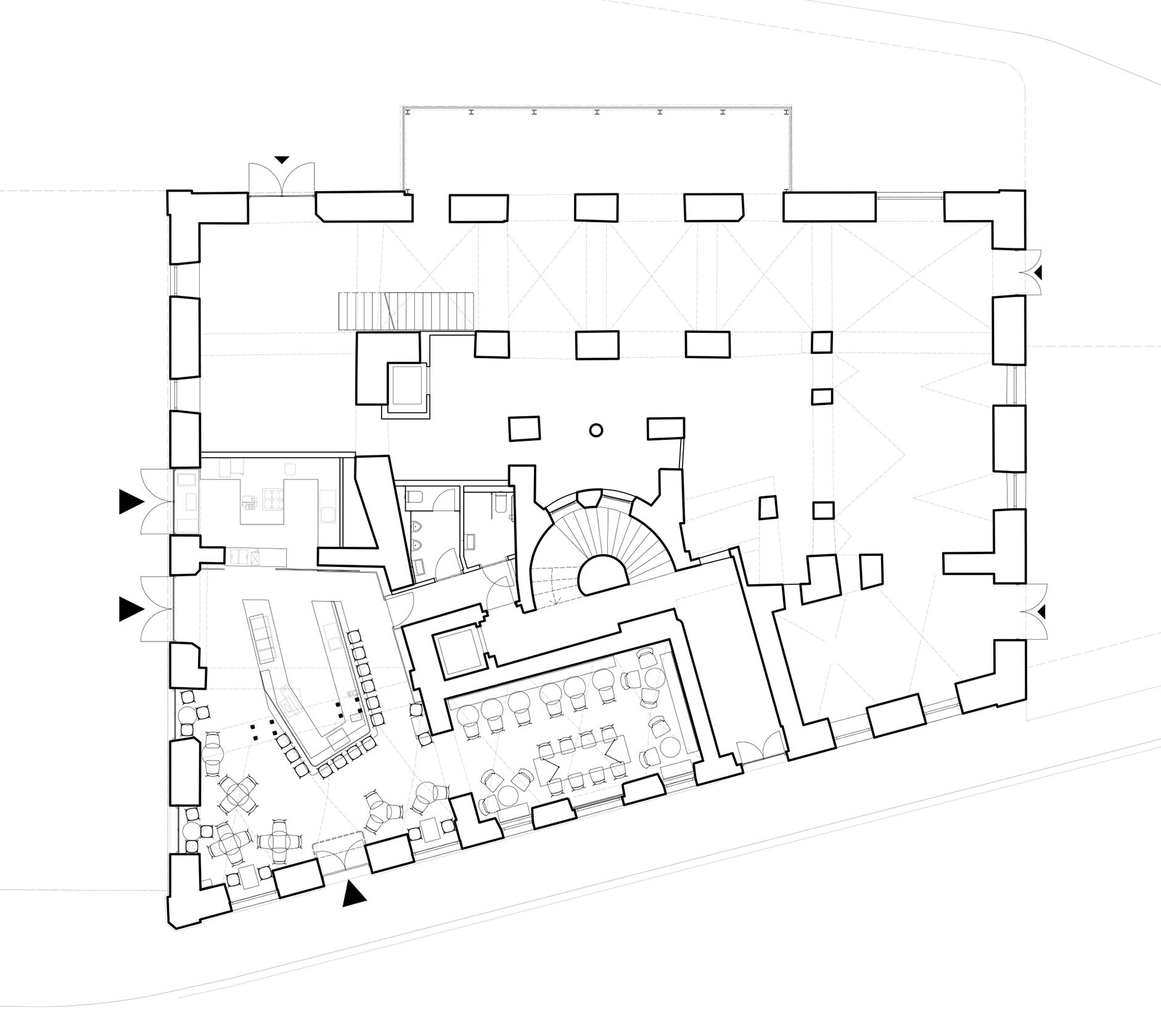Ground Floor Plan | Marktbar