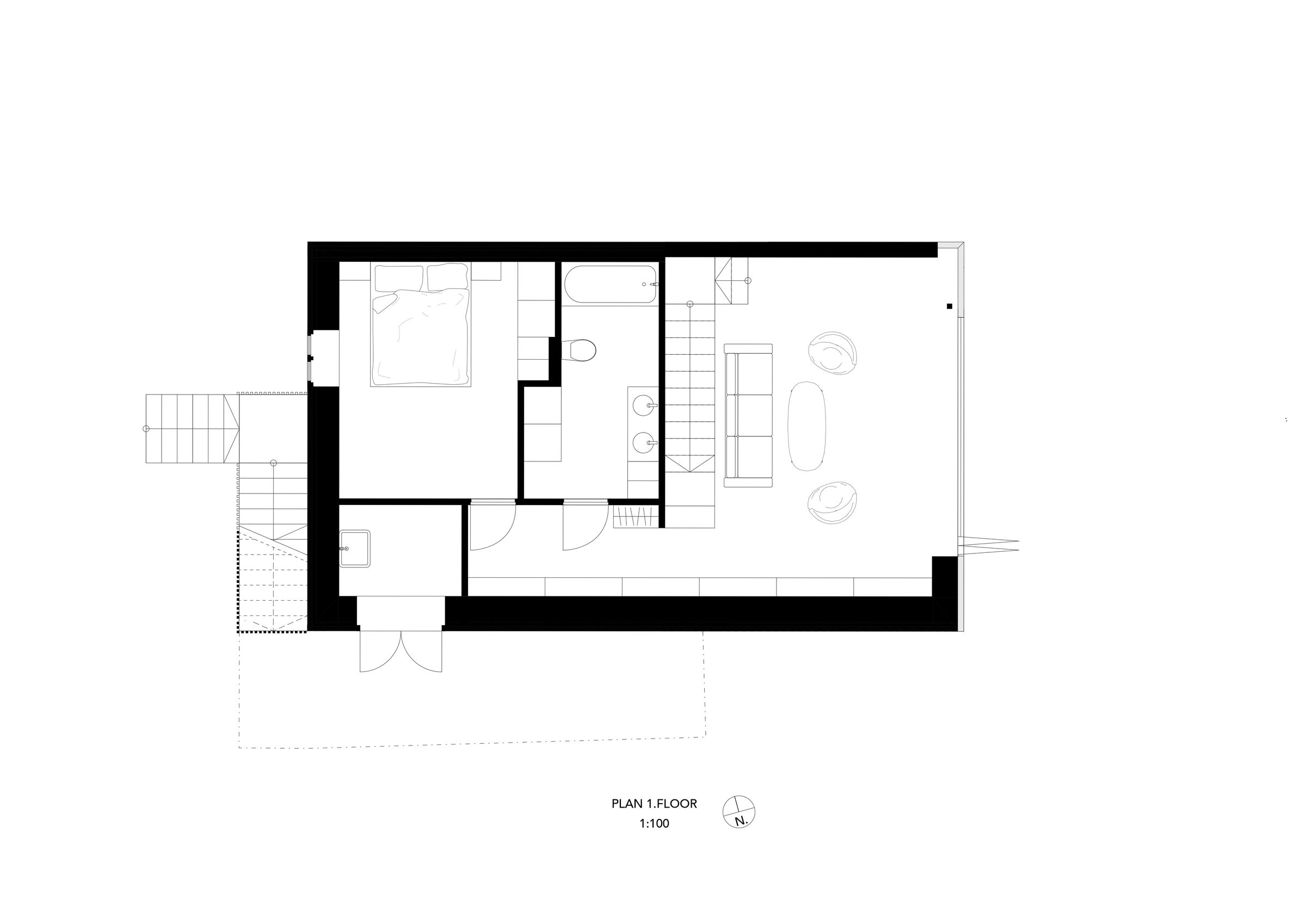 1 st. Floor plan