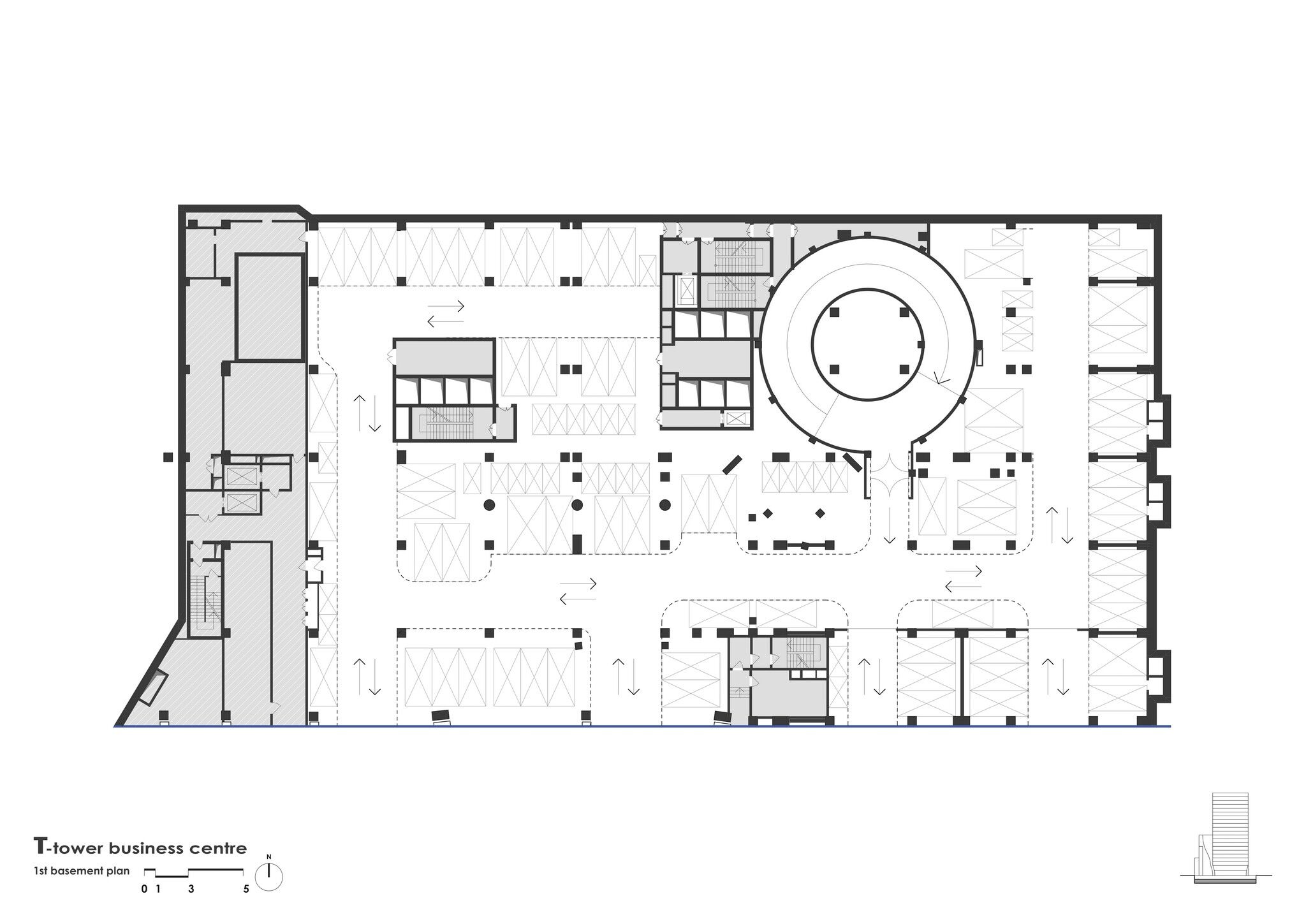 1st basement plan