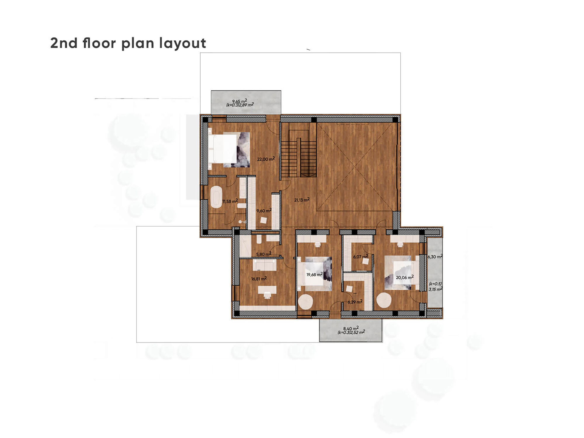2nd floor plan layout