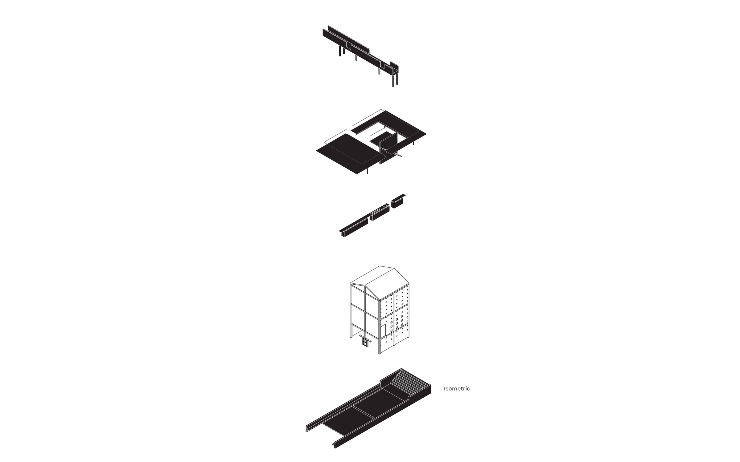 Kaomai Tea Barn : Isometric