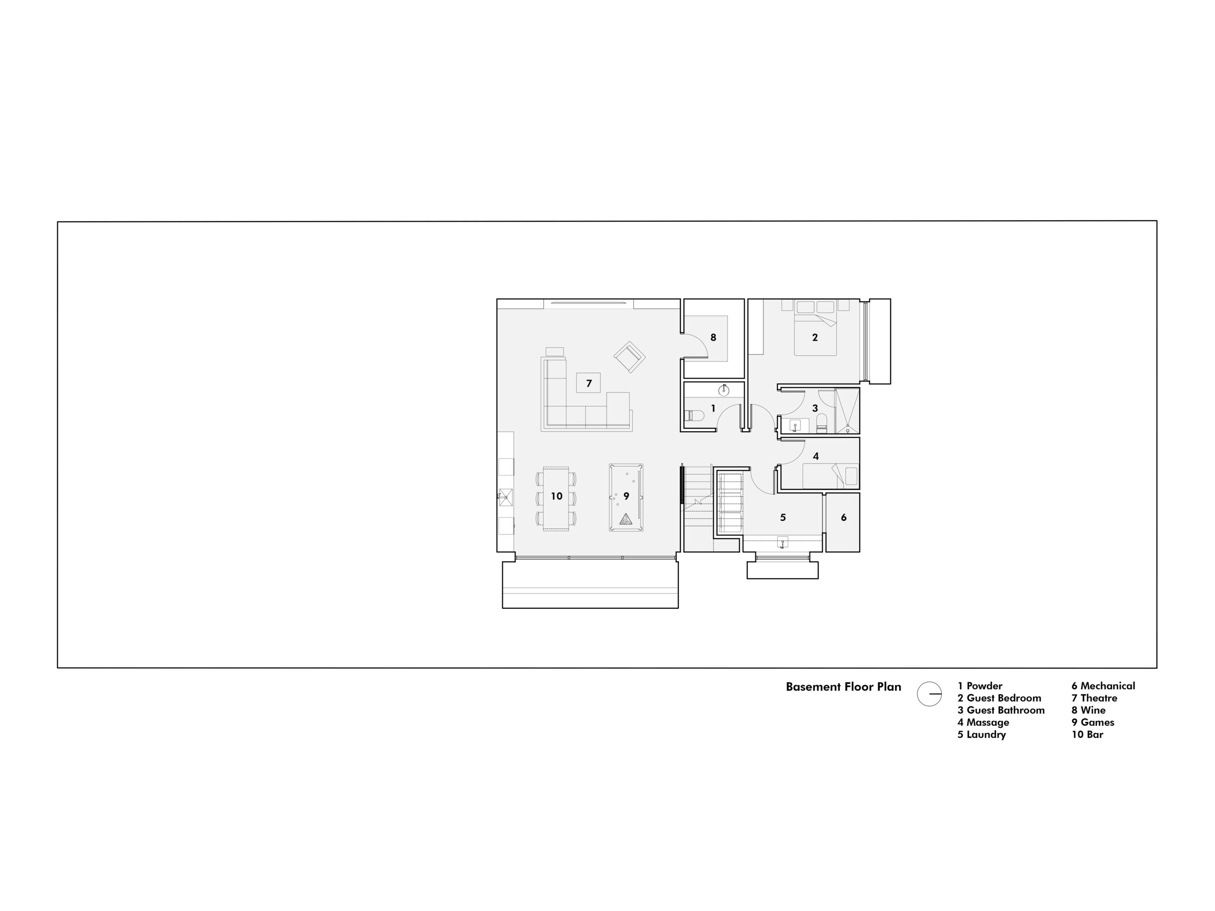 Basement Floor Plan