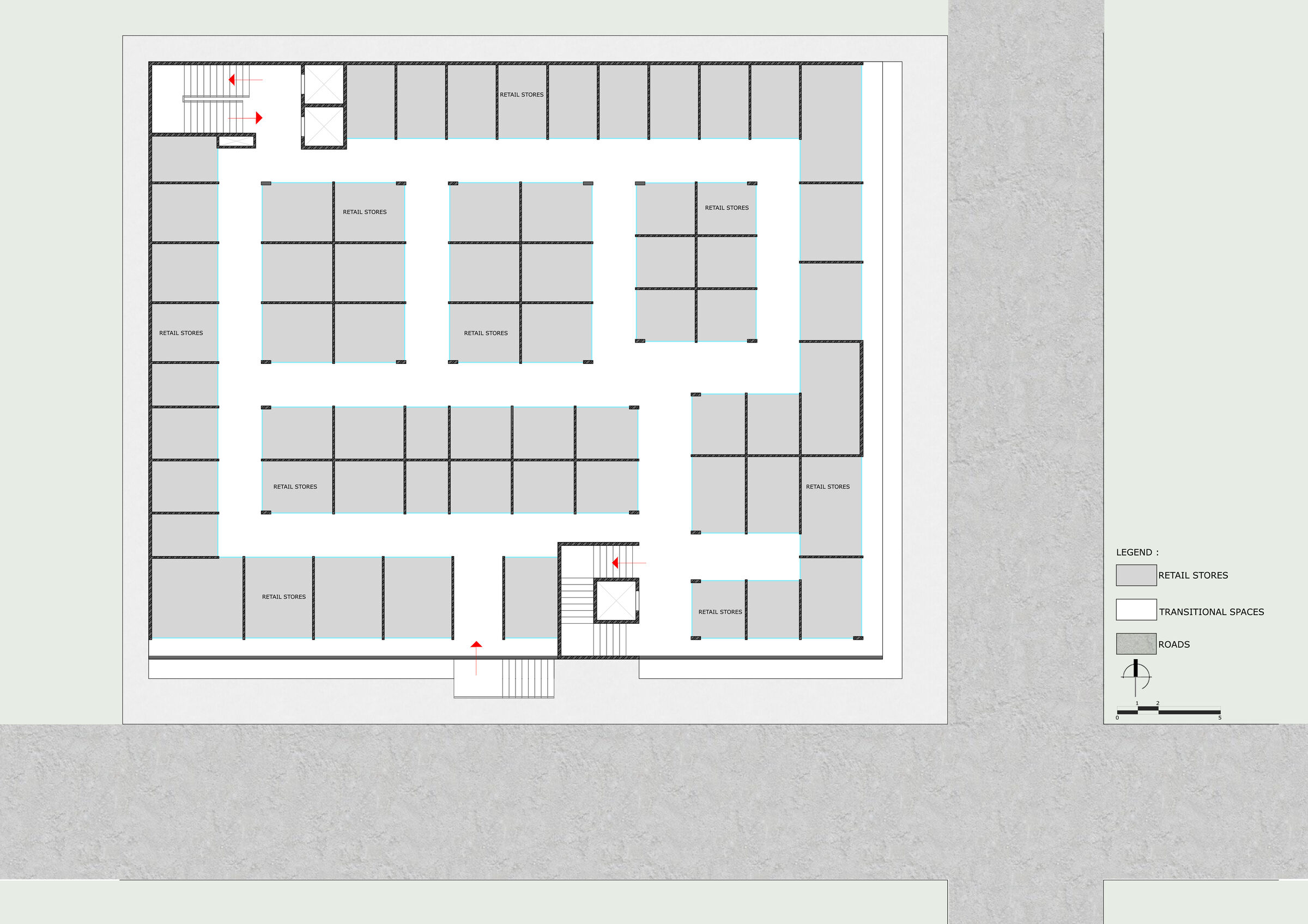 basement floor, A.J Architects