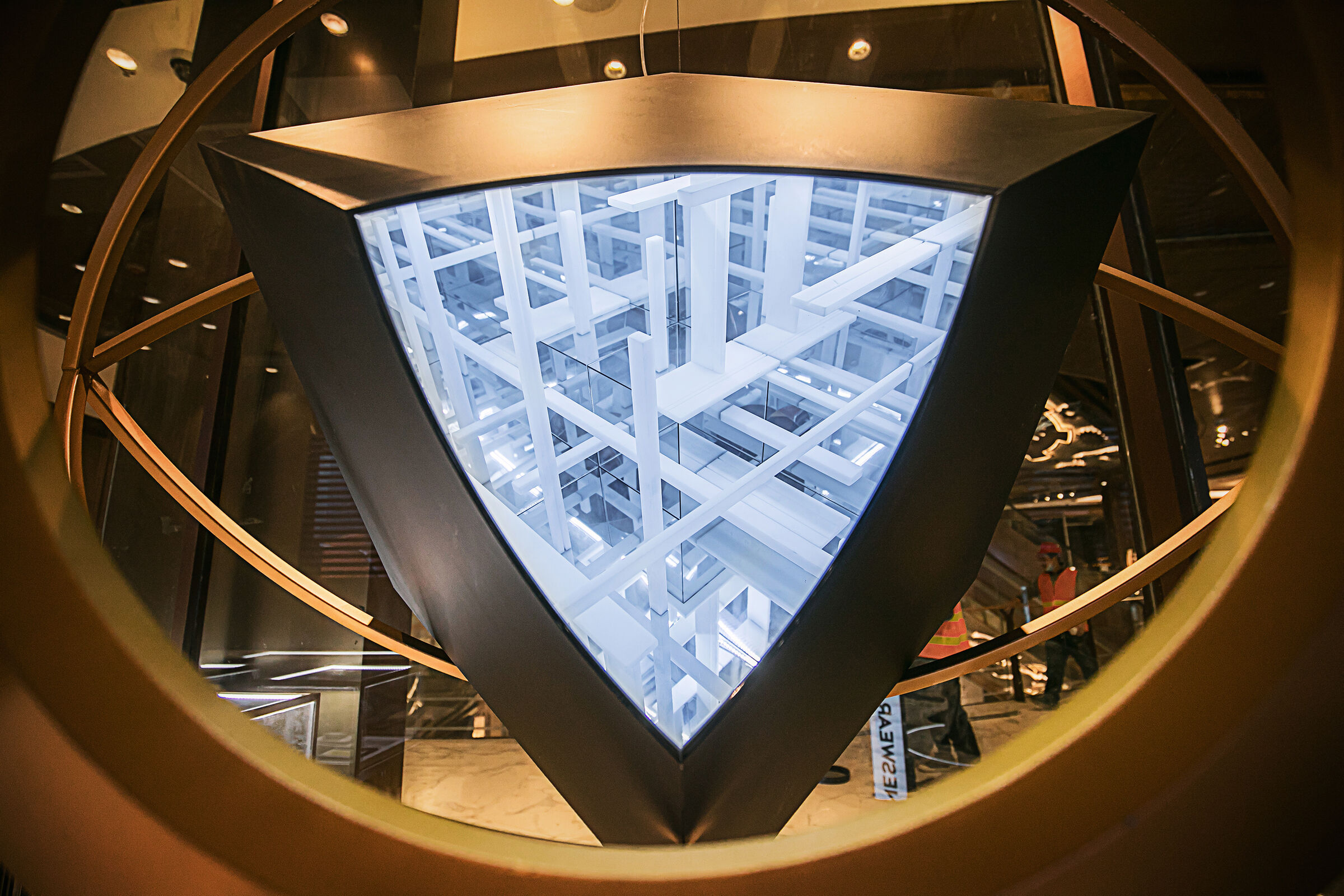 Interactive Art installation：Circulation