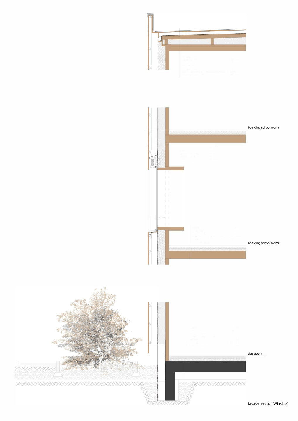 faccade section