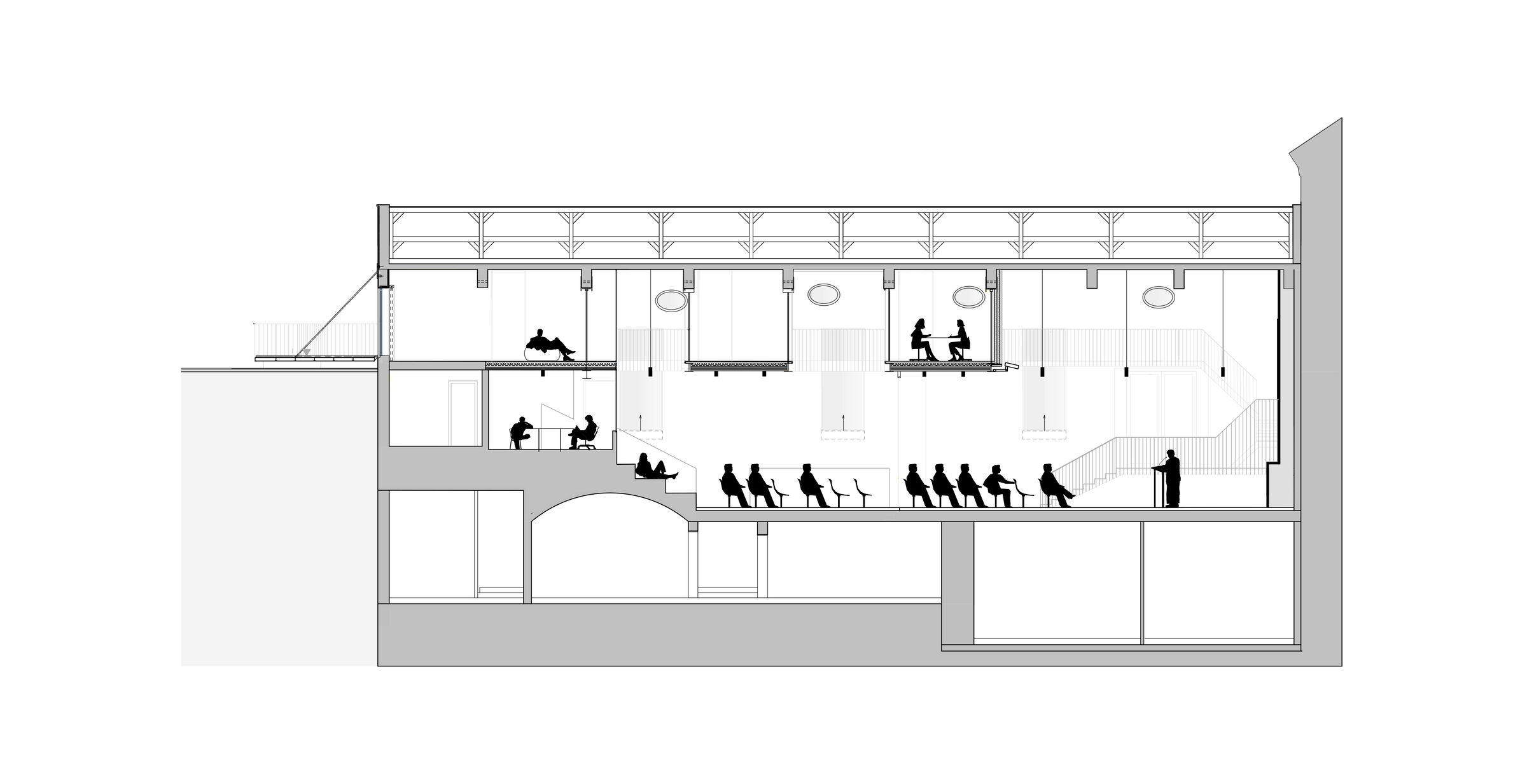 section 1 - open wall