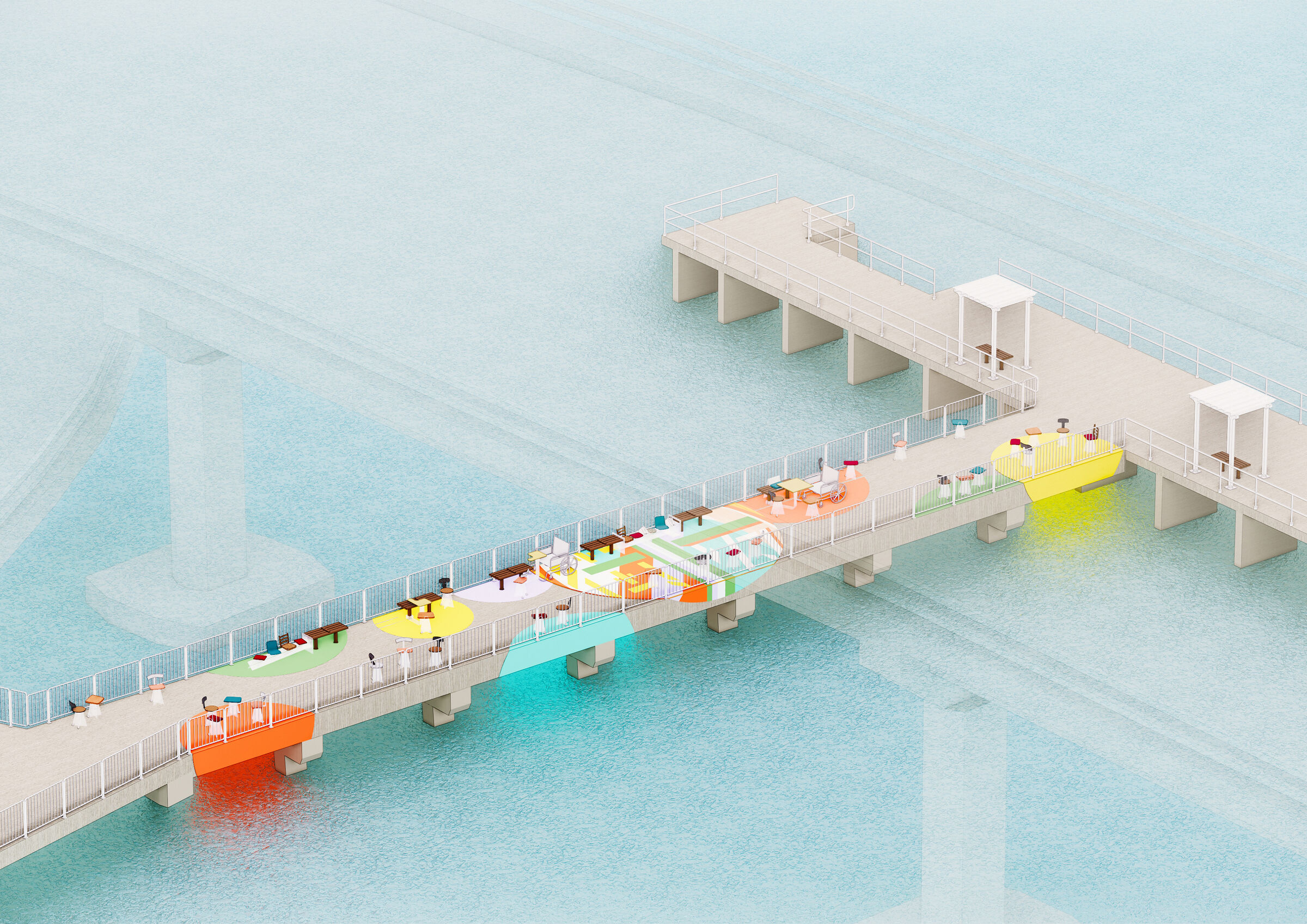 Concept Spatial Illustration
