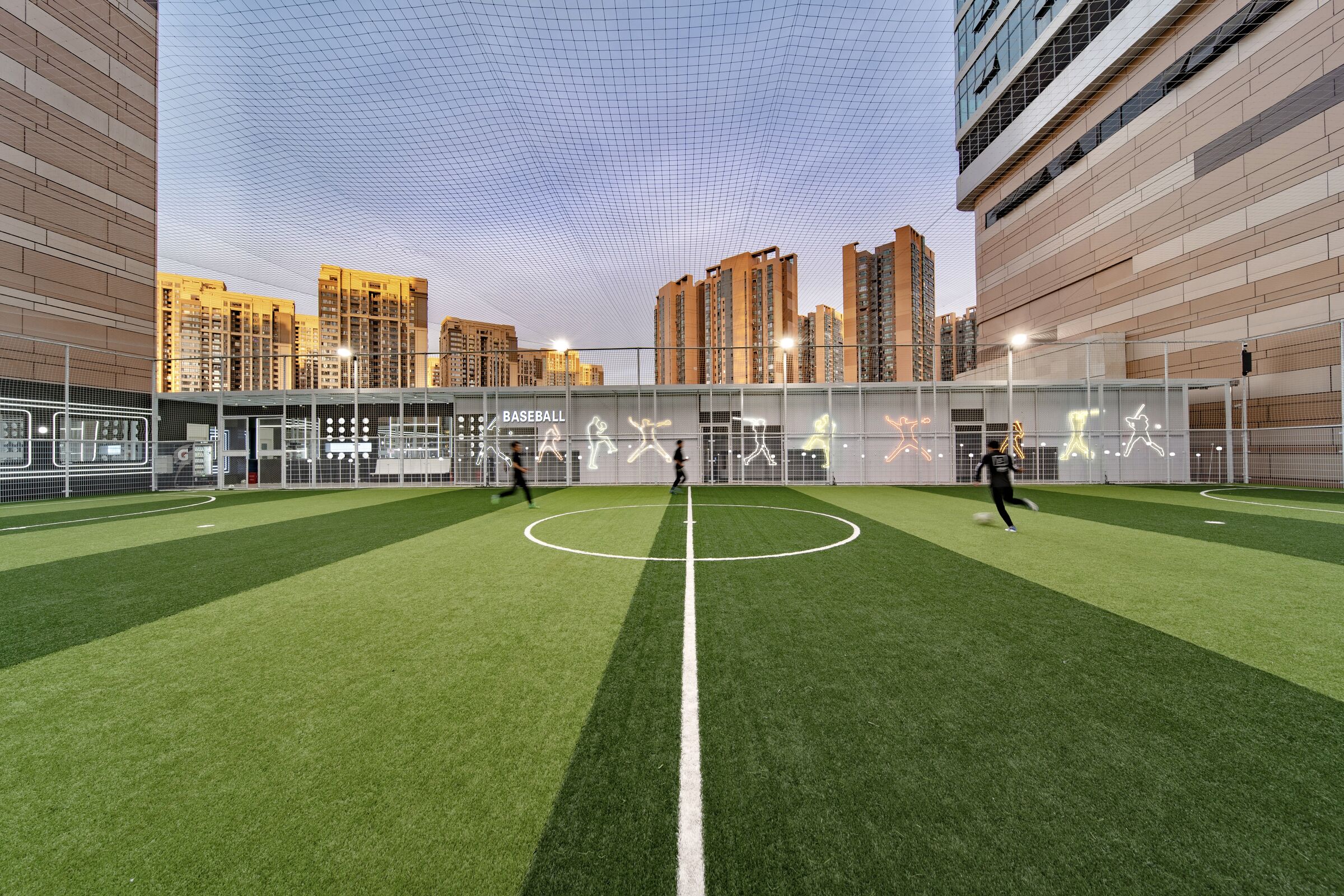 Football Area View