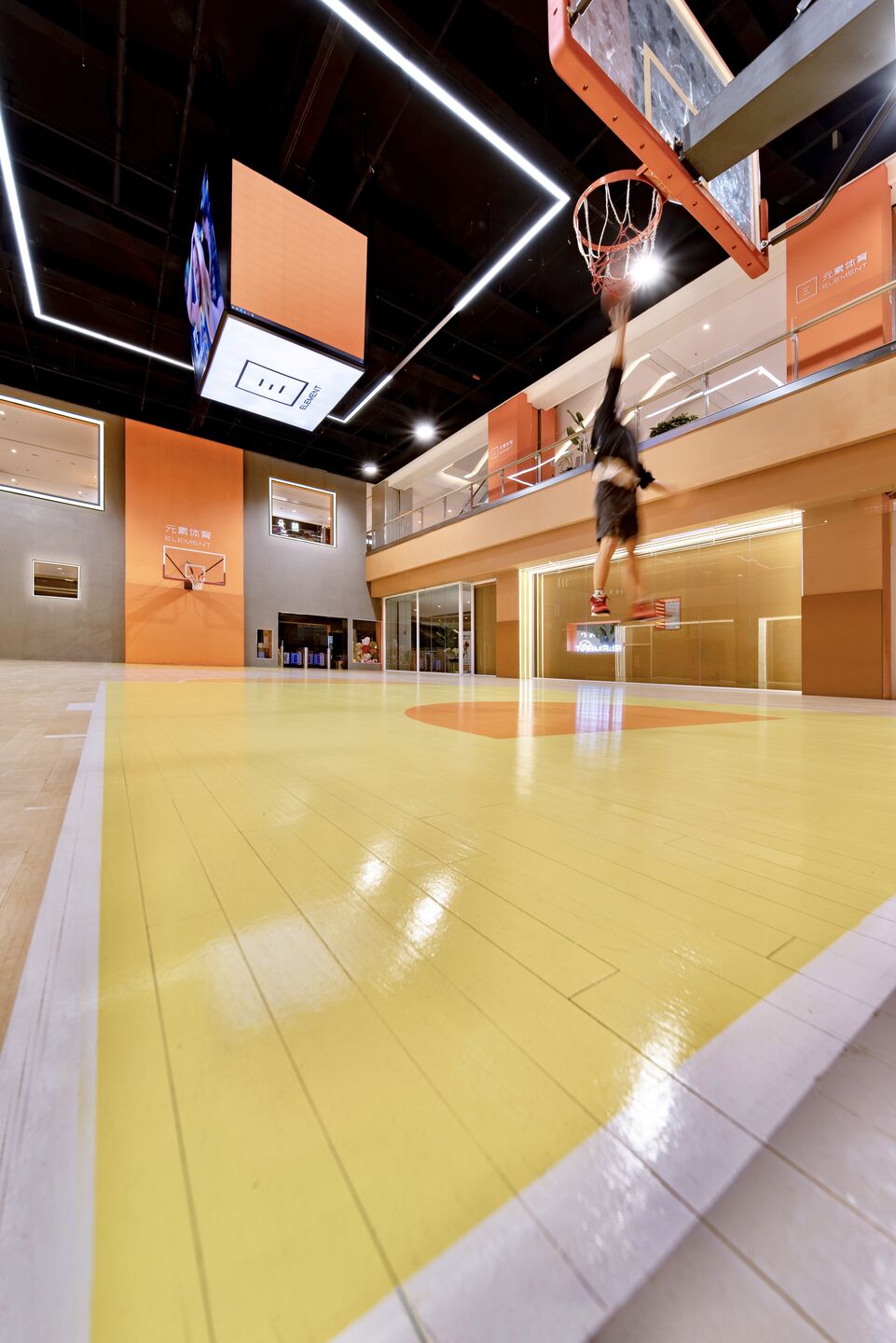 Interior Basketball