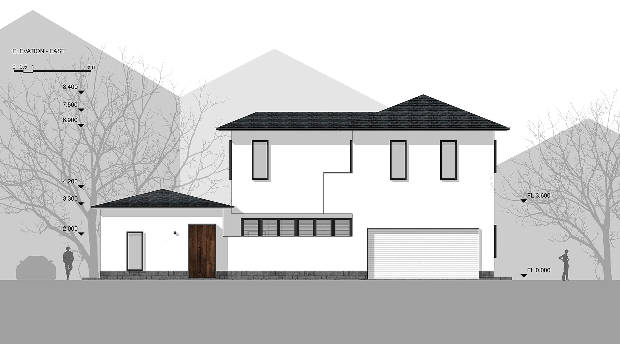 east elevation