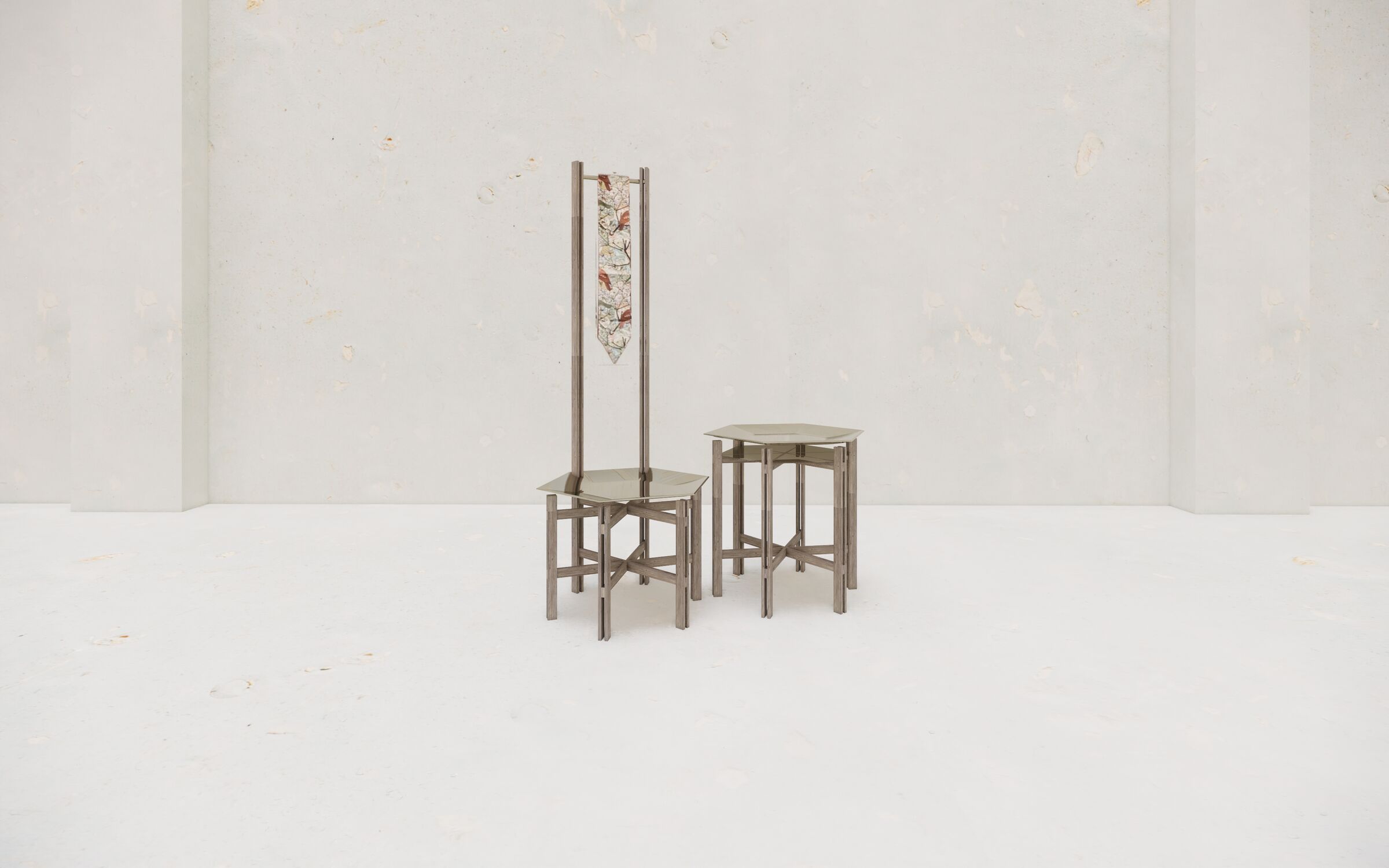 Hexagonal Display, Qing