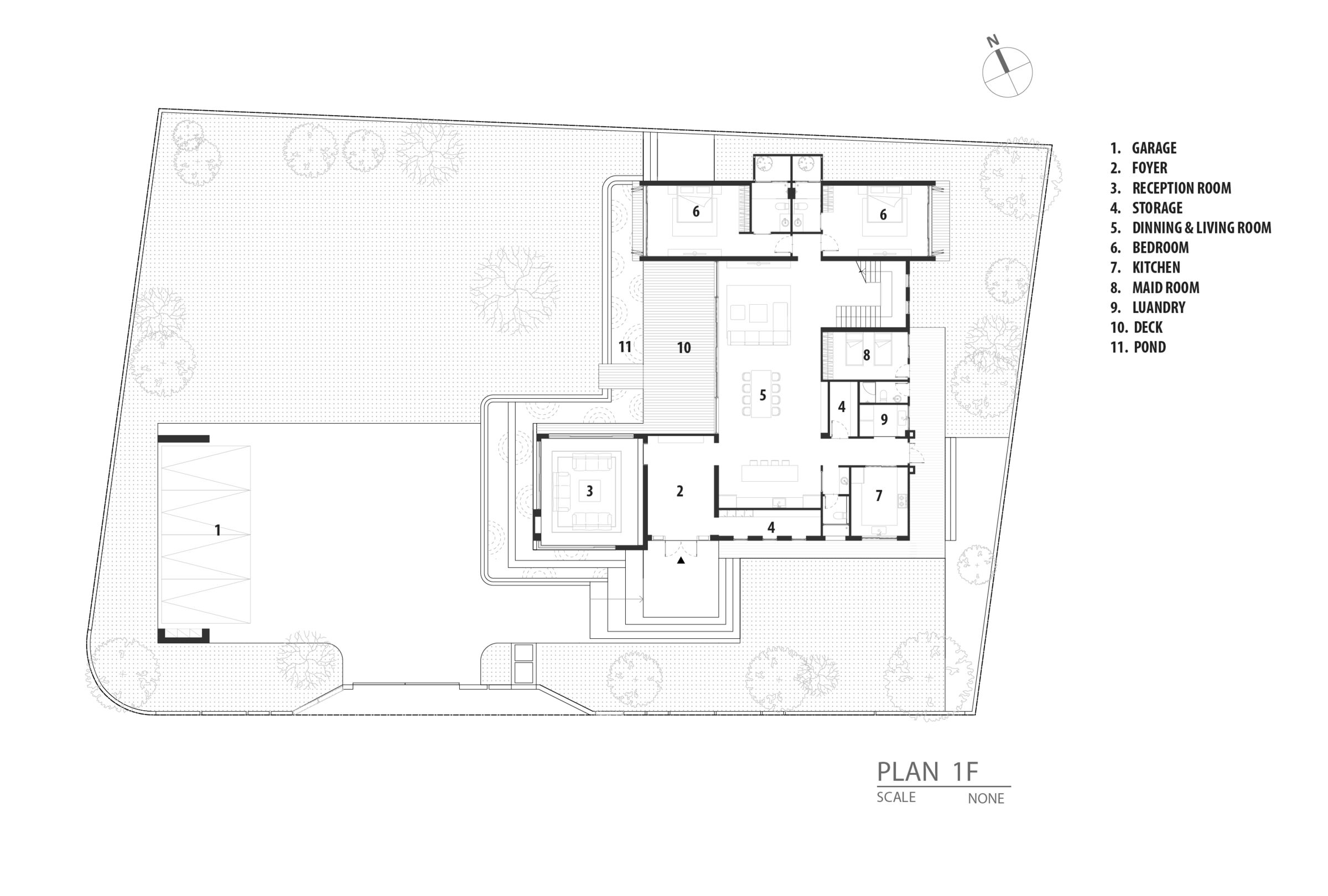 LAYOUT PLAN 1F