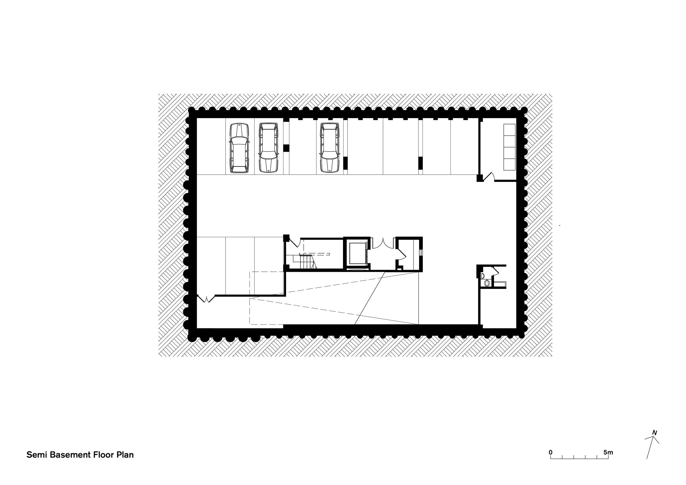 Semi-Basement Plan