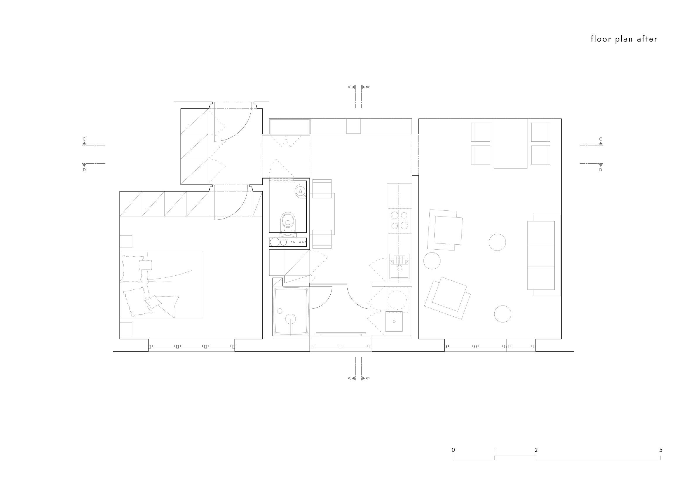 floor plan after