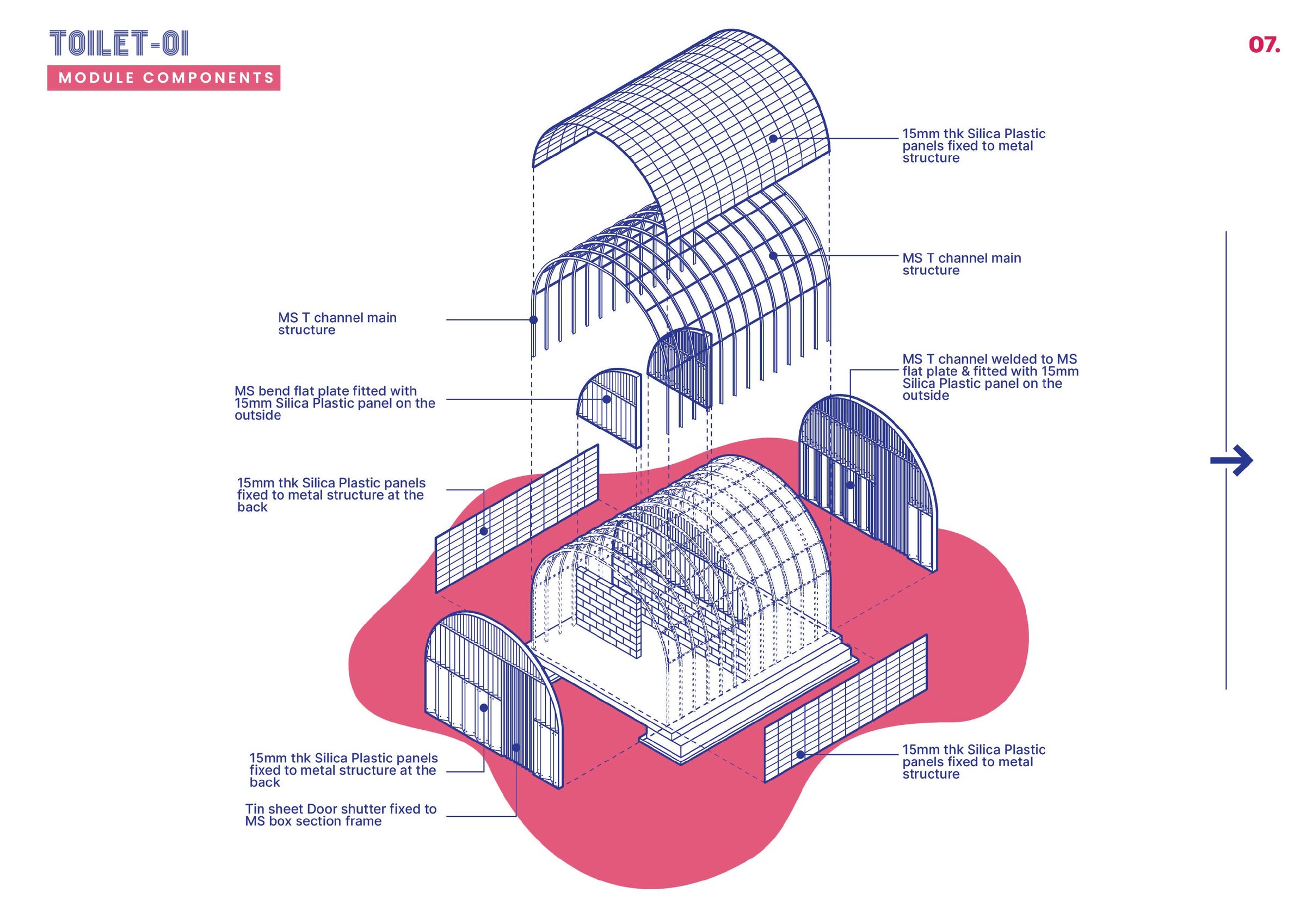Exploded isometric Diagram