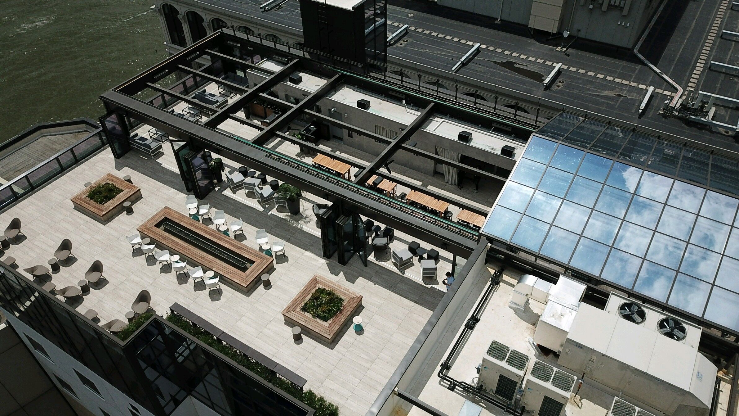 Rooftop XP at Hyatt House Jersey City