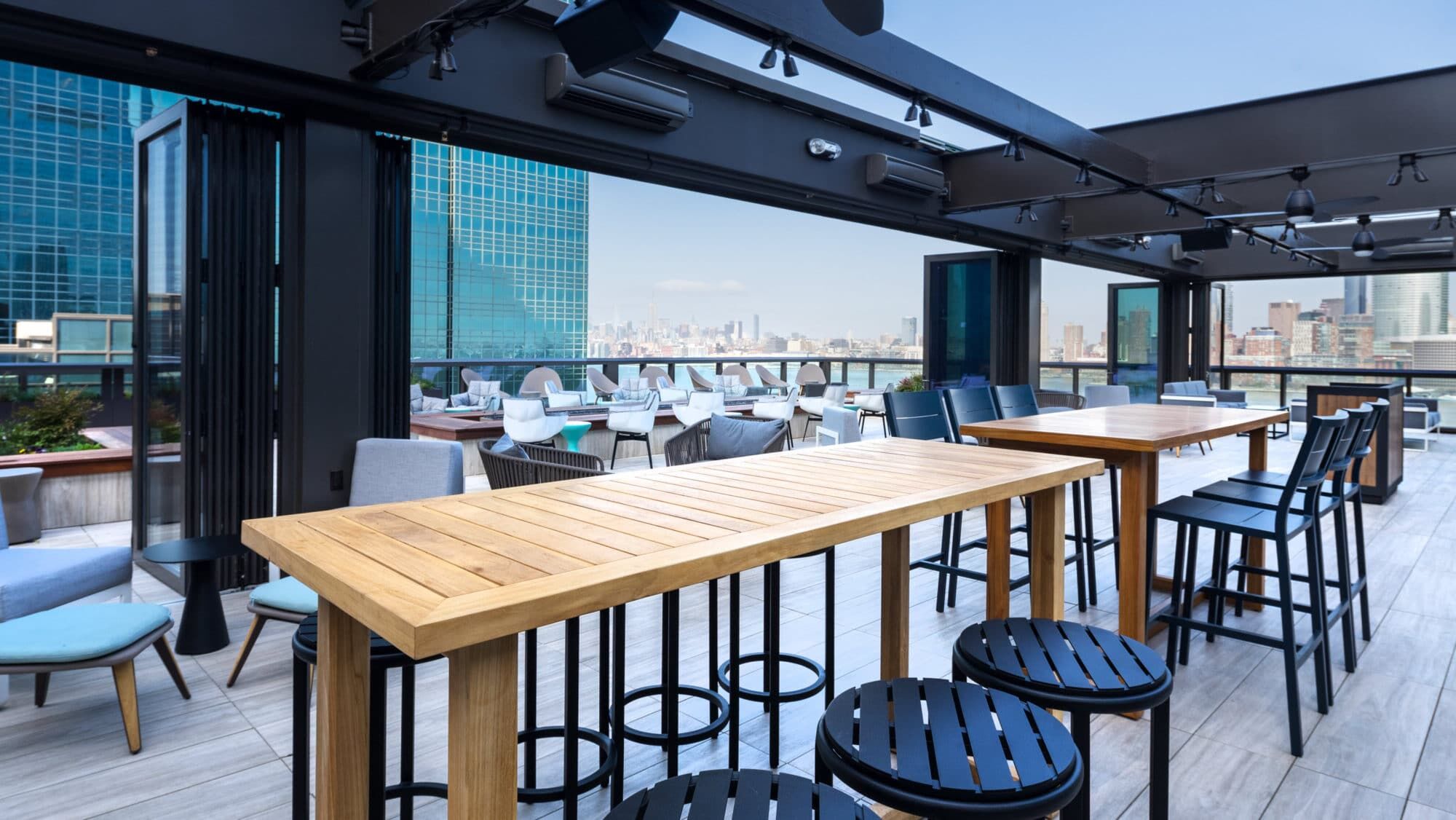 Rooftop XP at Hyatt House Jersey City