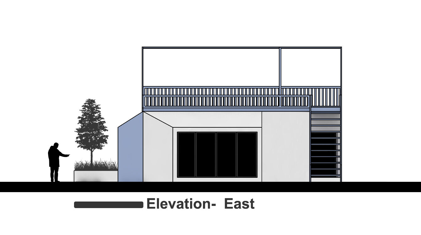Elevation -East