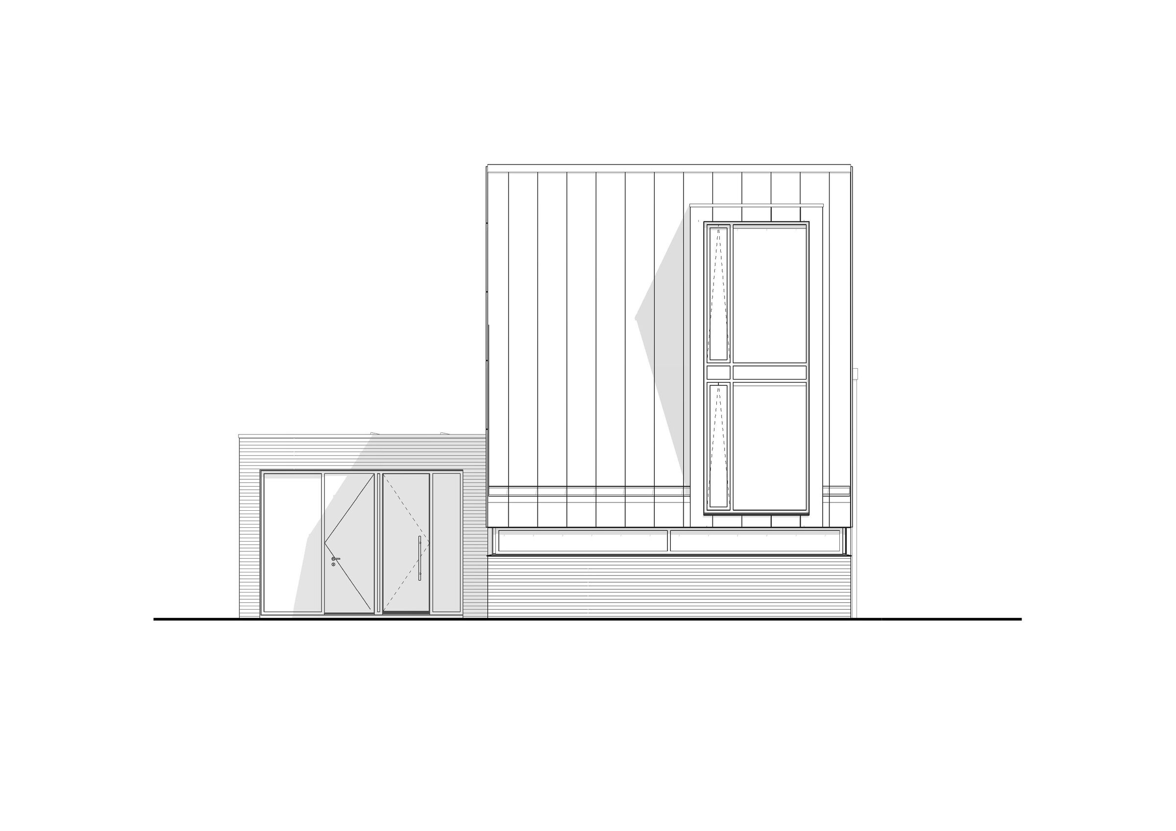 Front facade